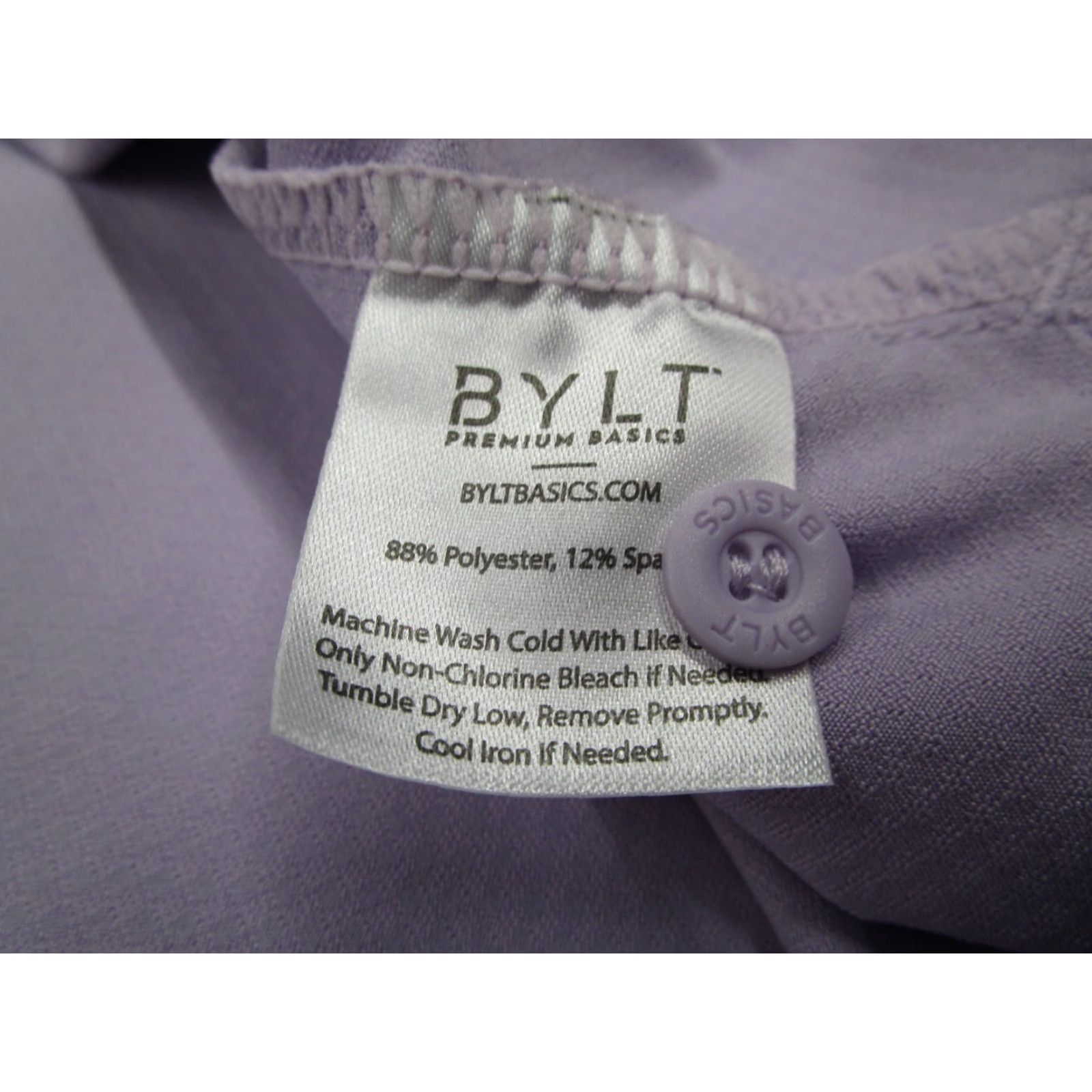 Vintage BYLT Polo Shirt Mens M Purple Short Sleeve Golf Performance Polo Shirt - bylt Polo Shirt Mens M Purple Short Sleeve Golf Performance Polo Size US M / EU 48-50 / 2 - 4 Thumbnail