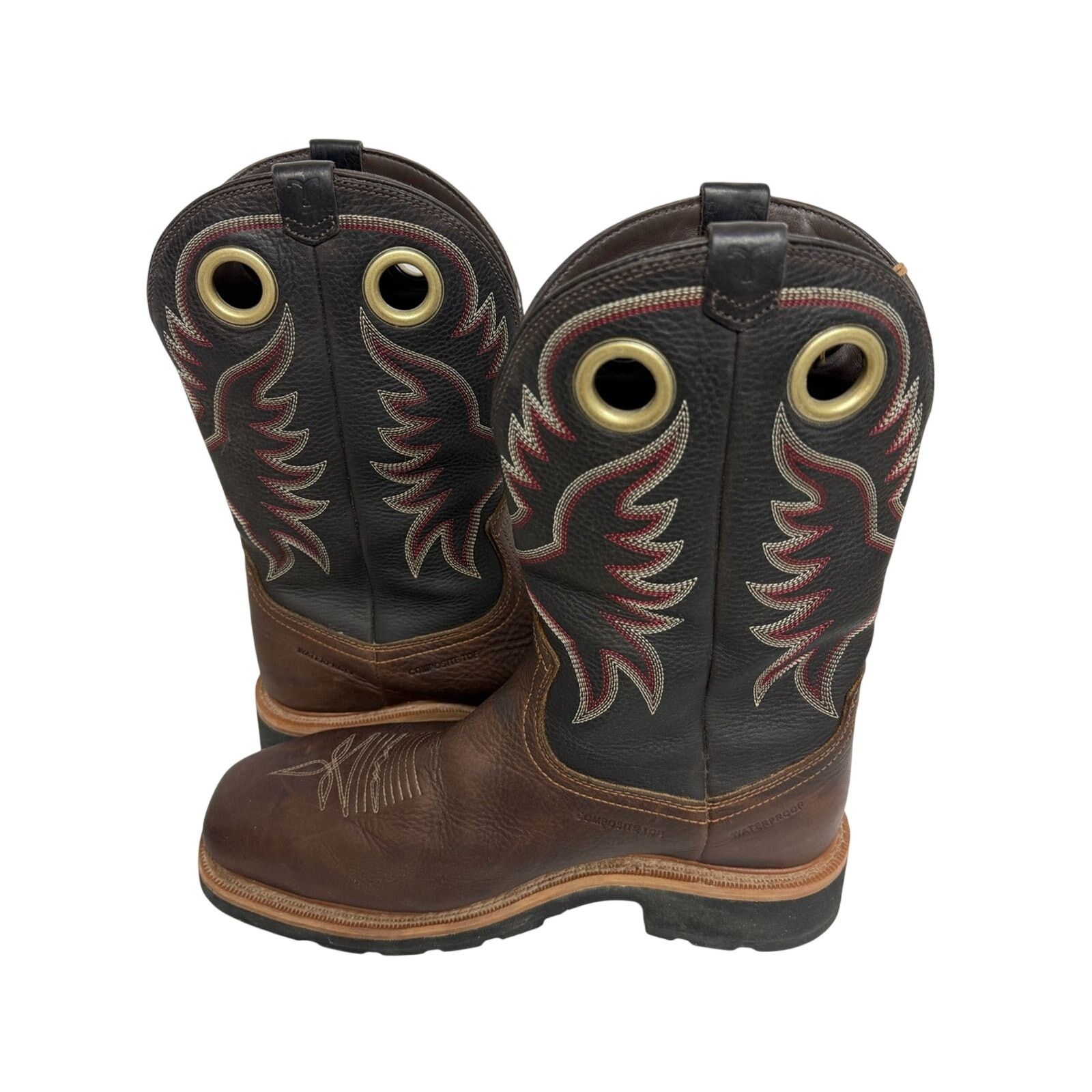 Tecovas Tecovas LongHaul Waterproof Composite Toe Work Boots 10.5D Size US 10.5 / EU 43-44 - 6 Thumbnail
