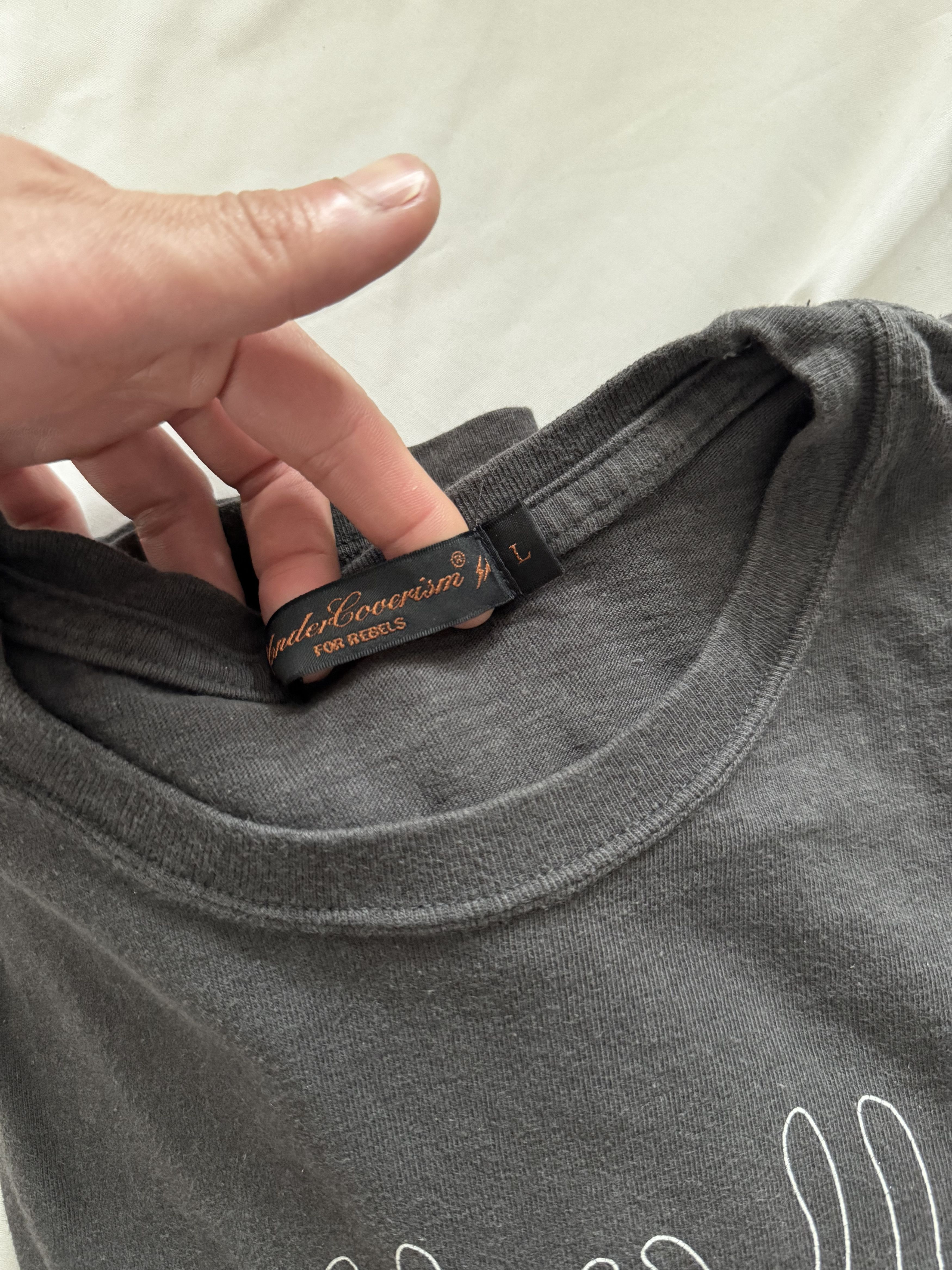 Fragment Design × Undercover Undercover X Fragment T-Shirt Spider Motif Size US L / EU 52-54 / 3 - 3 Thumbnail