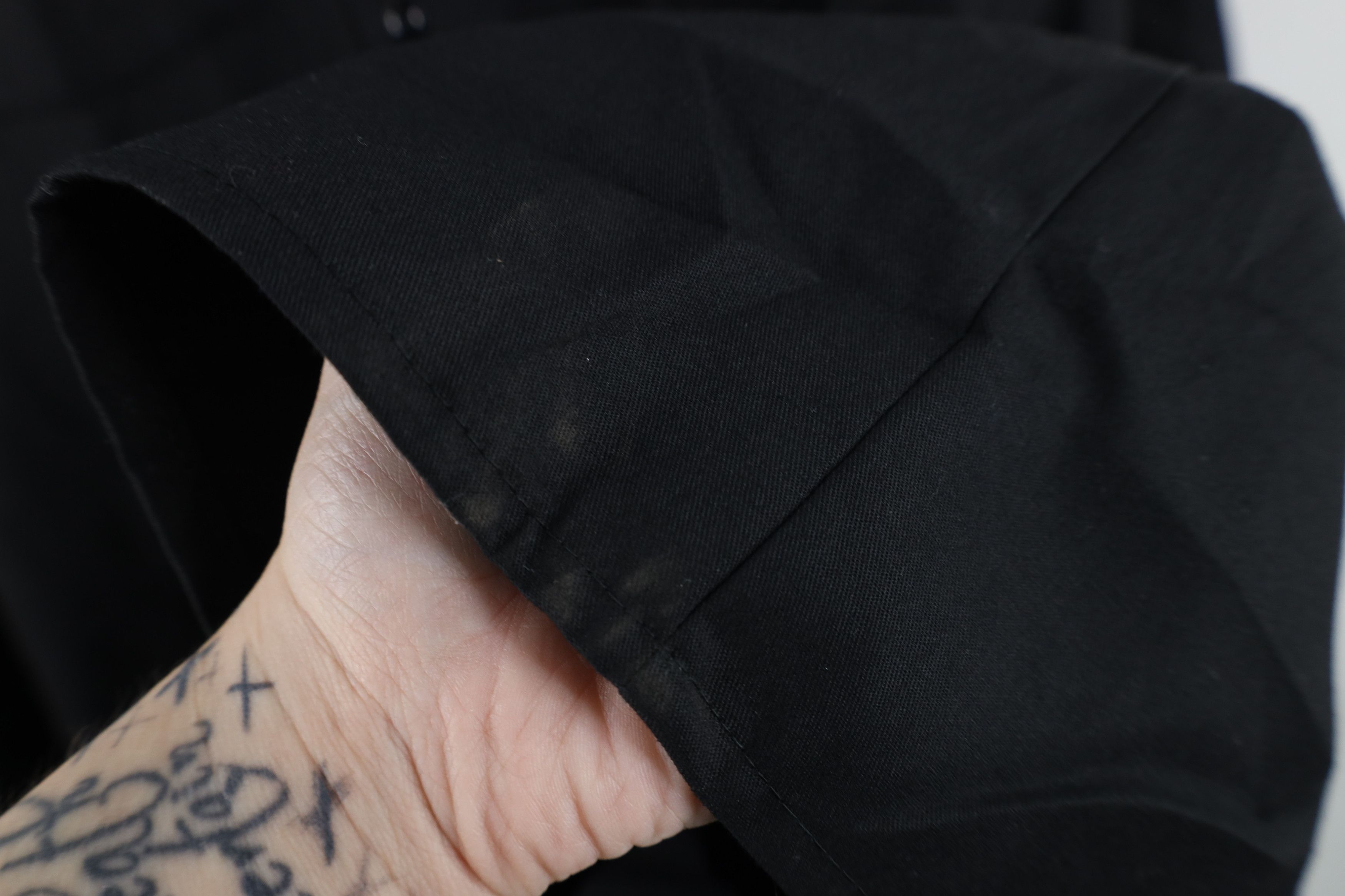 Dickies Vintage 90s Dickies Workwear Mechanic Button Shirt Black USA Size US XL / EU 56 / 4 - 5 Thumbnail