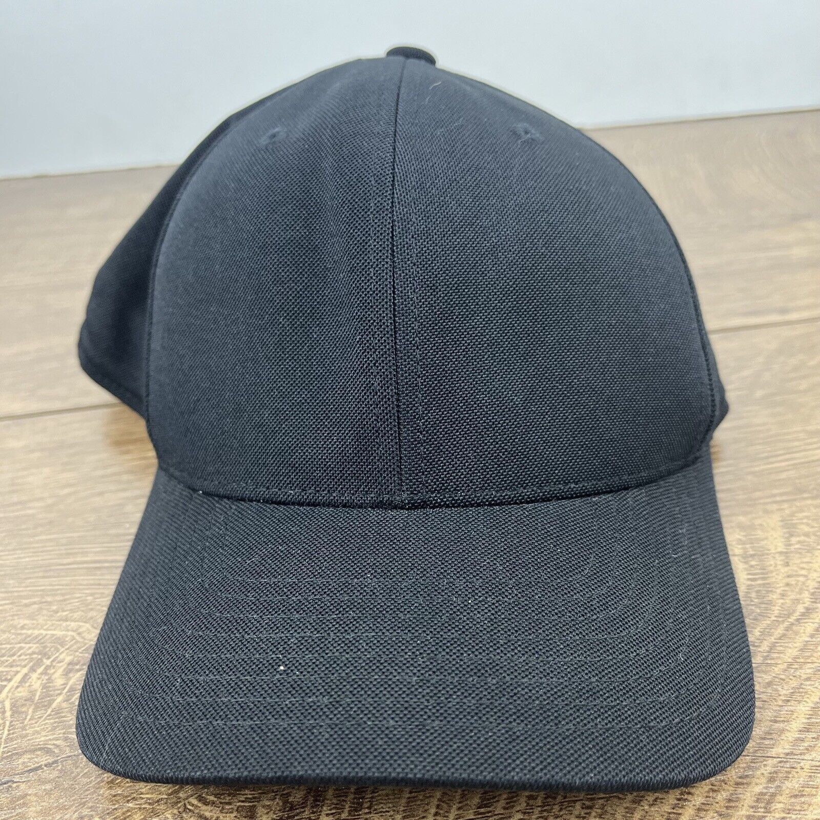 Other Plain Black Baseball Hat Black Cap Hat Adjustable Adult Fit Size ONE SIZE - 5 Thumbnail