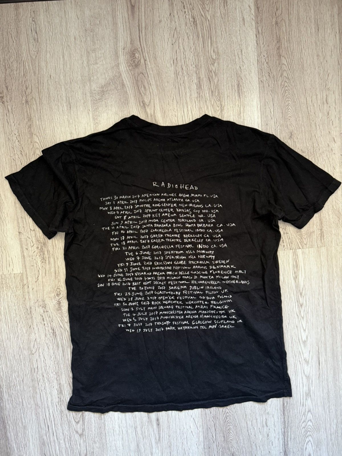 Other Radiohead 2017 US tour tee W.A.S.T.E Size US S / EU 44-46 / 1 - 2 Thumbnail