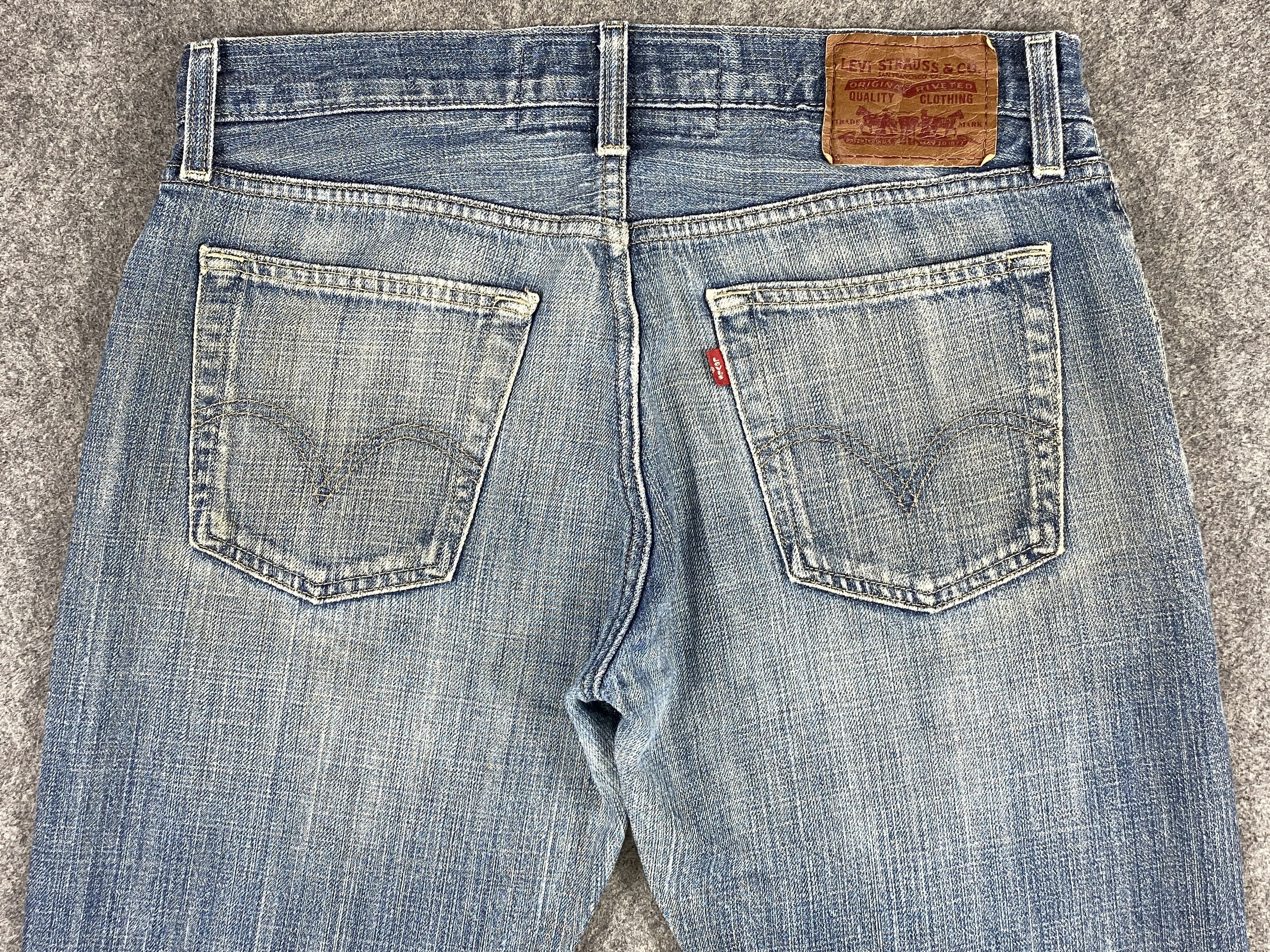 Levi's Distressed Blue Vintage Levi's 527 Flared 33x31.5 -JN1755 Size US 33 - 4 Thumbnail