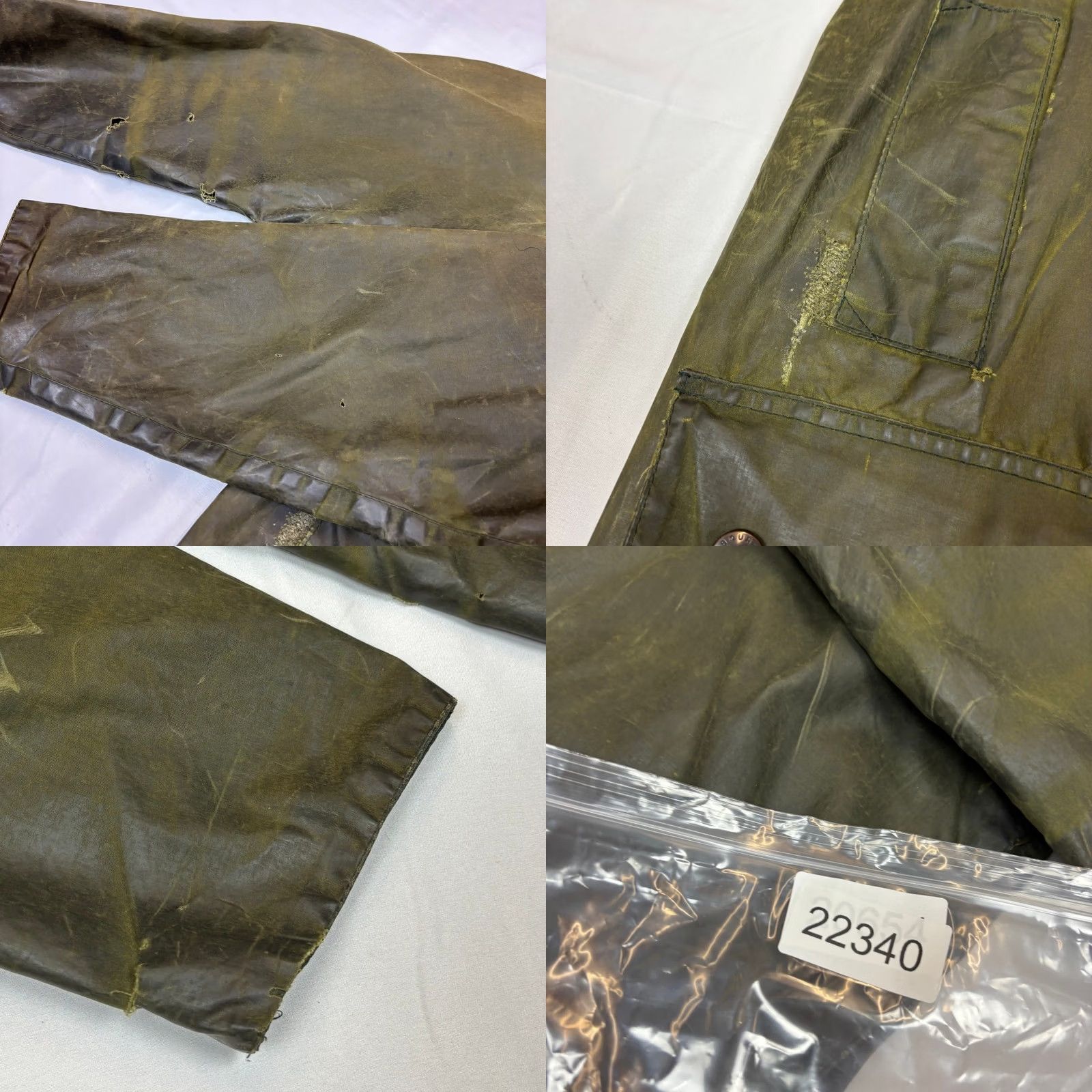 Barbour Barbour Beaufort Jacket Barbour Classic Beaufort Waxed Plaid Lined Olive Jacket Men’s C38 Mens M Olive Waxed Collared Zipper Snap Overcoat Size US M / EU 48-50 / 2 - 8 Thumbnail