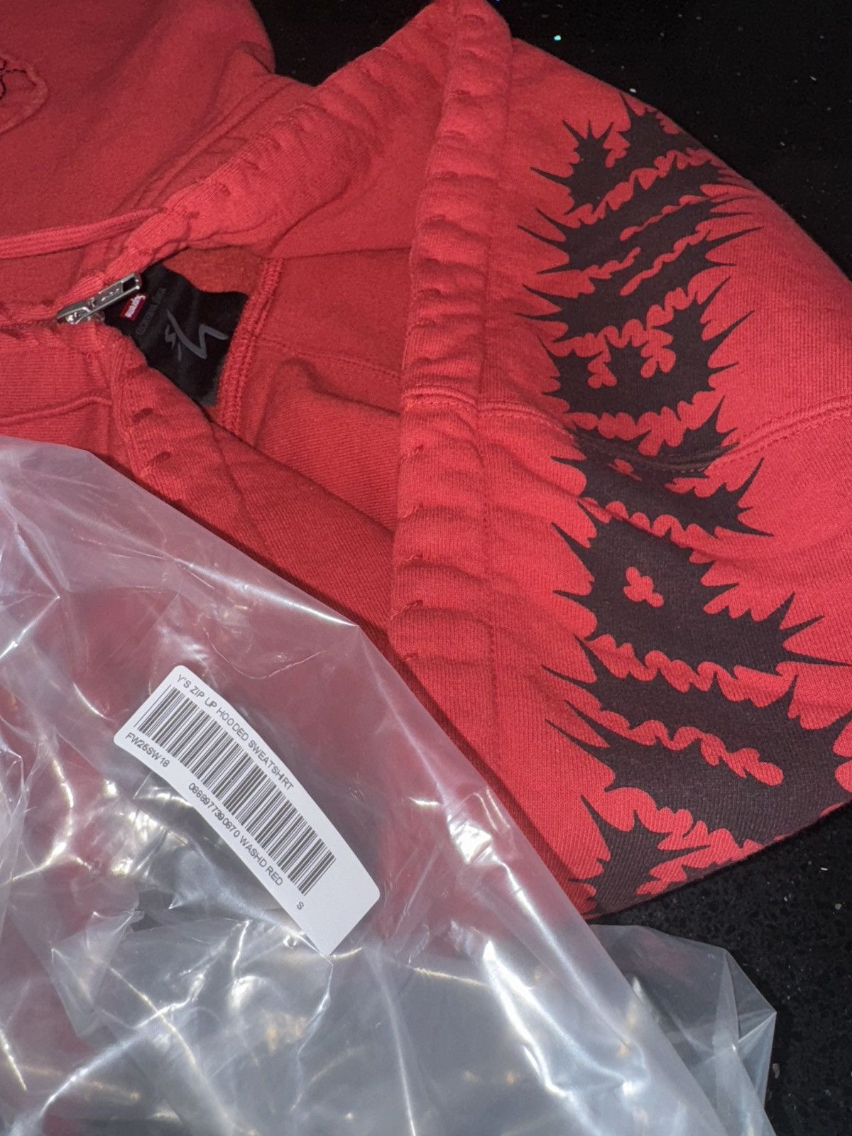 Supreme × Yohji Yamamoto Supreme/Y's (Yohji Yamamoto) Zip Up Hooded Sweatshirt FW25 Size US S / EU 44-46 / 1 - 7 Thumbnail