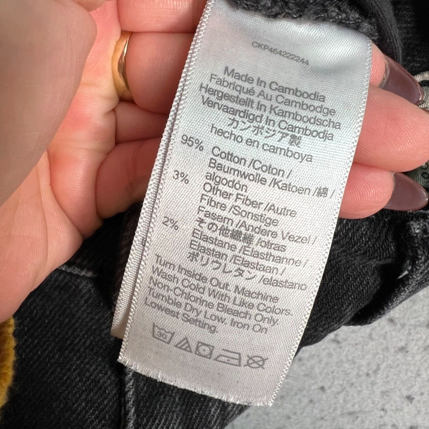 Madewell Madewell Cali Demi-Boot Jeans Denim Black Wash Womens Size 29 Bootcut Jeans 5-Pocket Design High Rise Adult Womens Black Madewell Cali Demi-Boot Jeans Size 29" - 5 Thumbnail