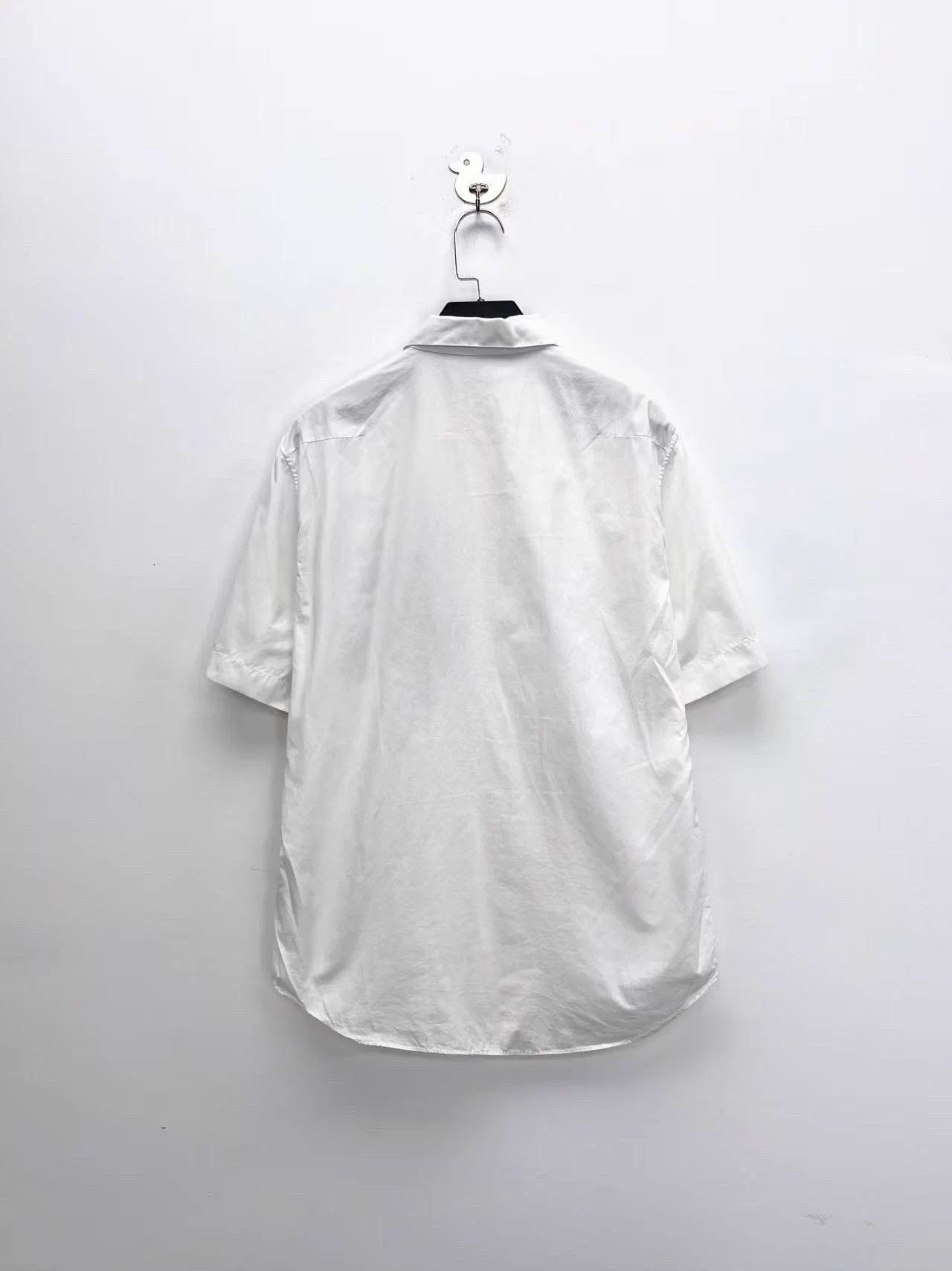 Dior Dior white Love Letter logo short-sleeve shirt jacket unisex Size US XXS / EU 40 - 2 Thumbnail
