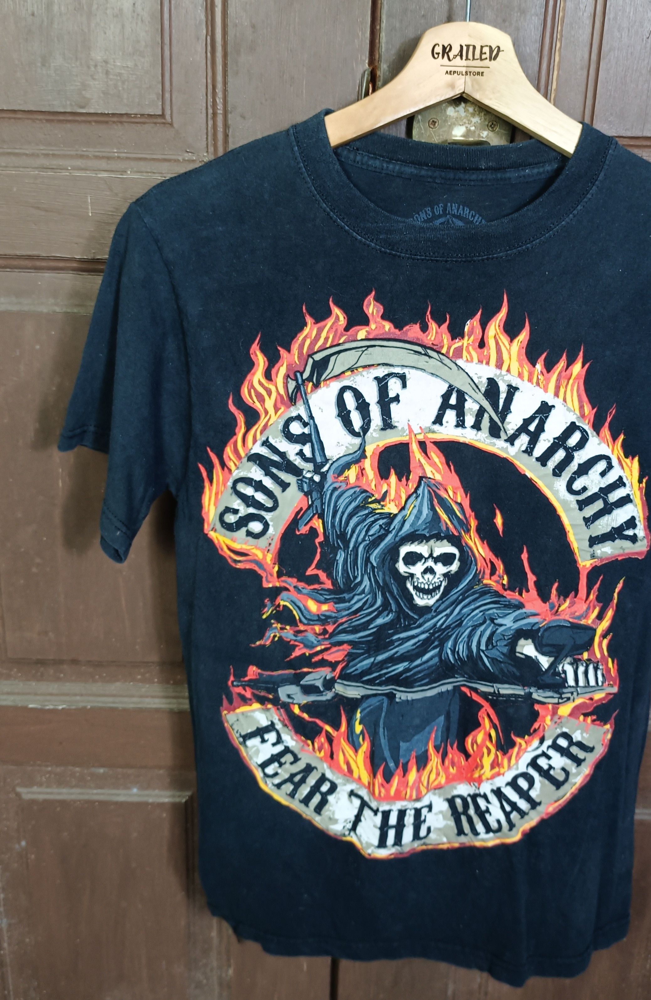 Other Sons of anarchy fear the reaper Size US M / EU 48-50 / 2 - 3 Thumbnail