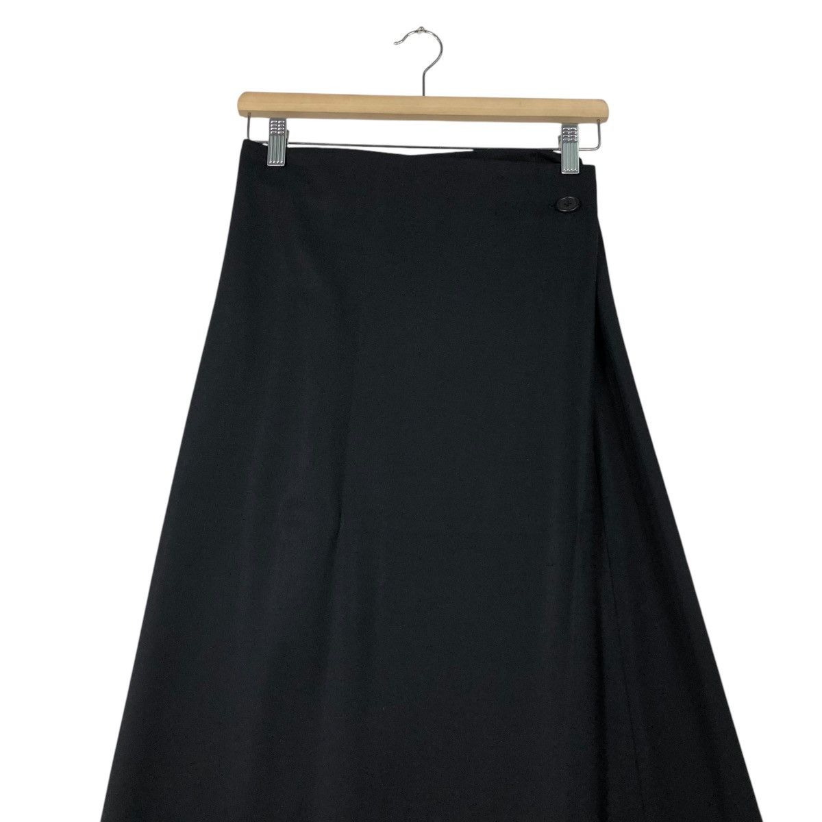Yohji Yamamoto 🔥VINTAGE LONG SKIRT DOUBLE LAYER Y’S YOHJI YAMAMOTO Size 24" / US 00 / IT 34 - 5 Thumbnail