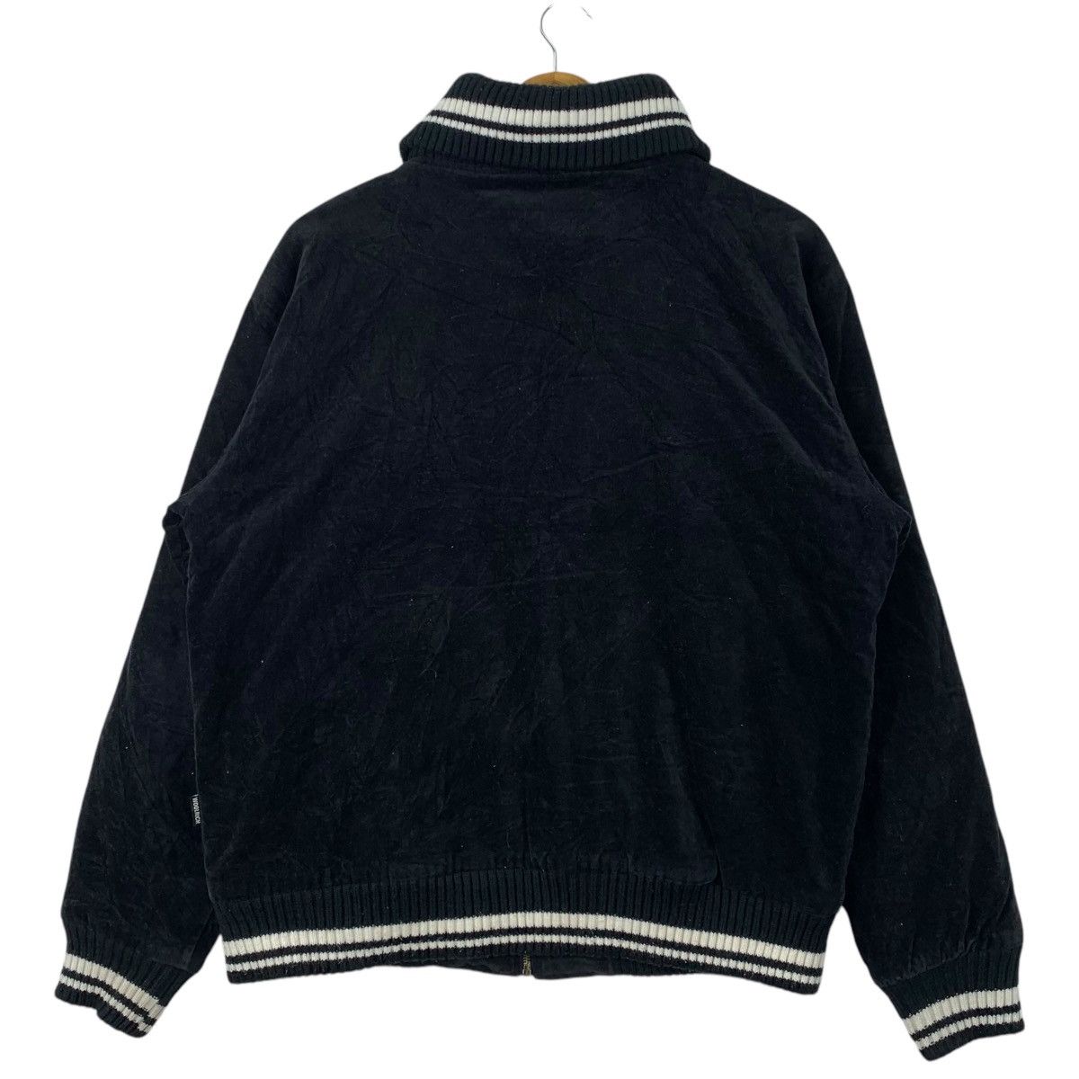 Woolrich Woolen Mills WOOLRICH Woolen Mills Casualwear Velvet Bomber VarsityJacket Size US L / EU 52-54 / 3 - 2 Thumbnail