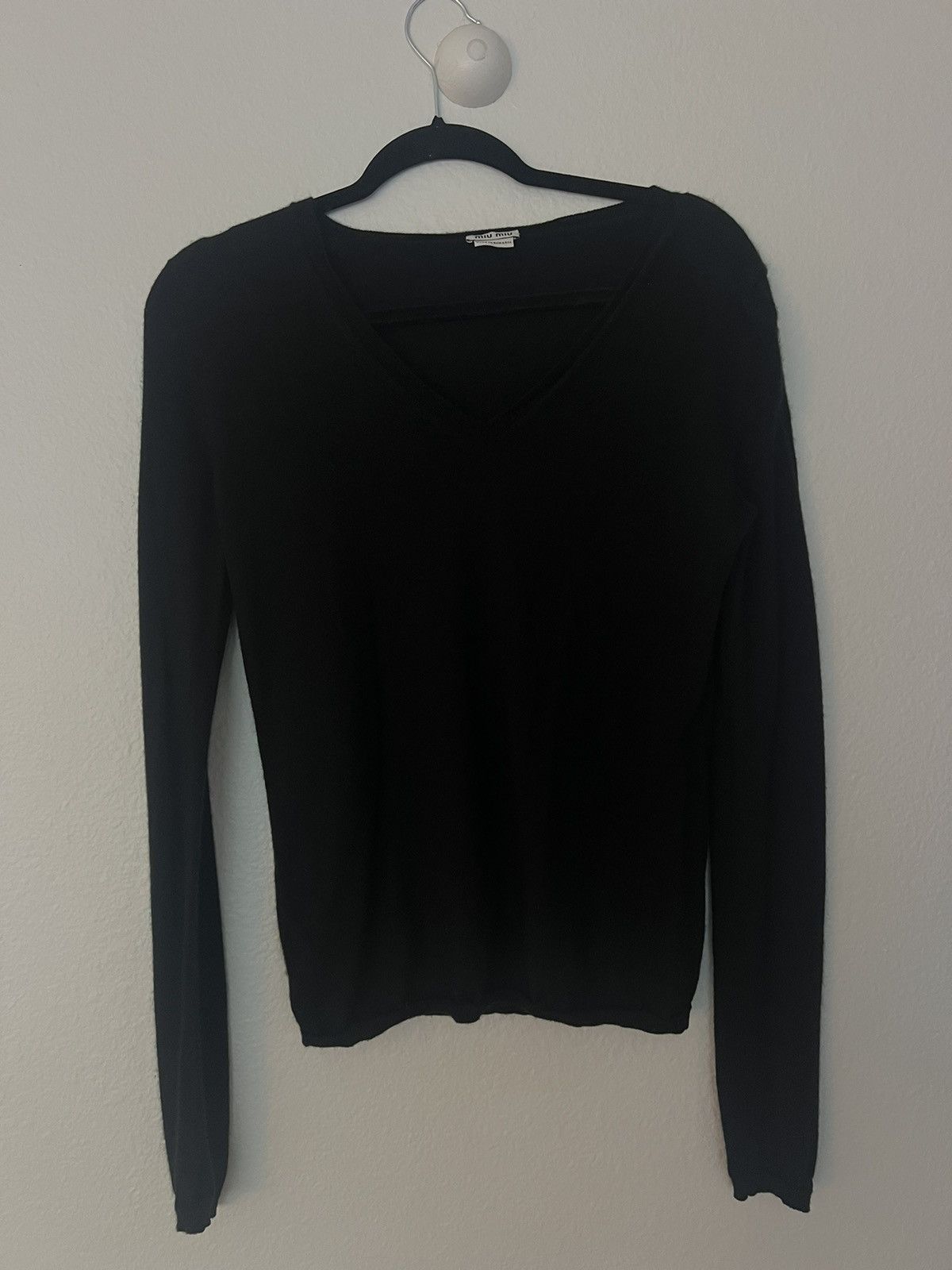Miu Miu Miu Miu Sweater Size L / US 10 / IT 46 - 2 Thumbnail