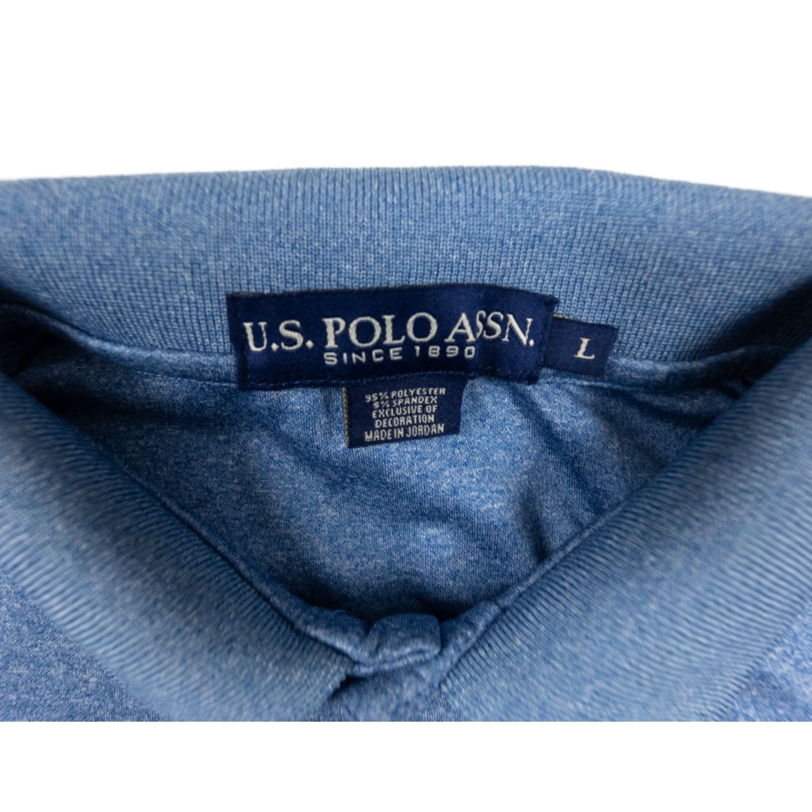 Vintage US Polo Assn Polo Shirt Adult Large Blue Short Sleeve Collared Tee Men’s Casual Shirt - 90s? (no decade) Men Size US L / EU 52-54 / 3 - 4 Thumbnail