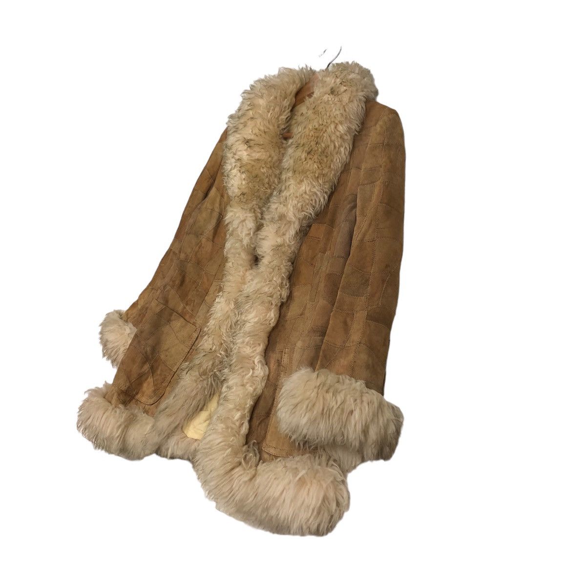 Japanese Brand 🔥Vintage Mink Fur Blanket Shearling Leather Jacket Kapital Size US M / EU 48-50 / 2 - 2 Thumbnail