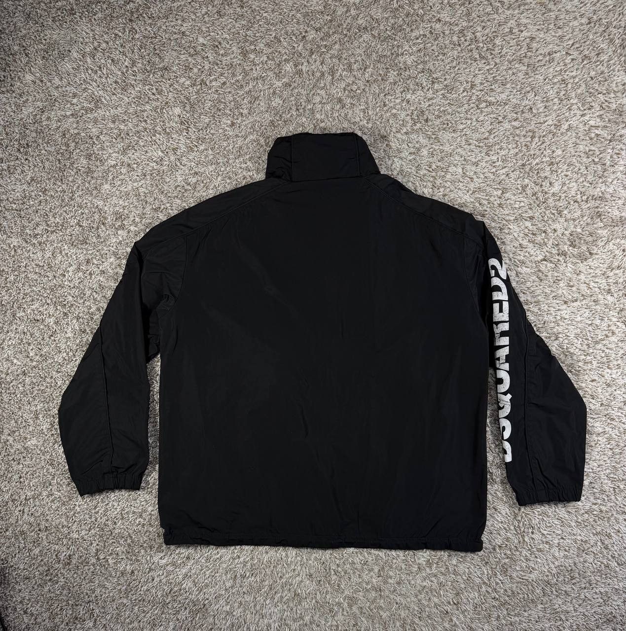 Dsquared2 DSQUARED2 Reflective Logo Print Sleeve Zip Jacket Size US L / EU 52-54 / 3 - 13 Thumbnail