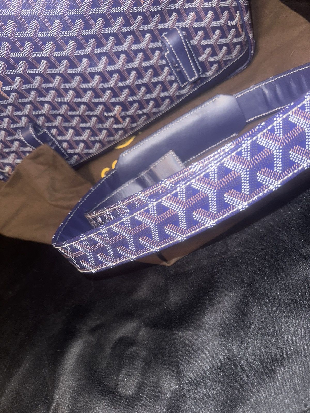 Goyard Grand Bleu GM Discotinued ‘Royal Blue/Navy’ Size ONE SIZE - 14 Thumbnail