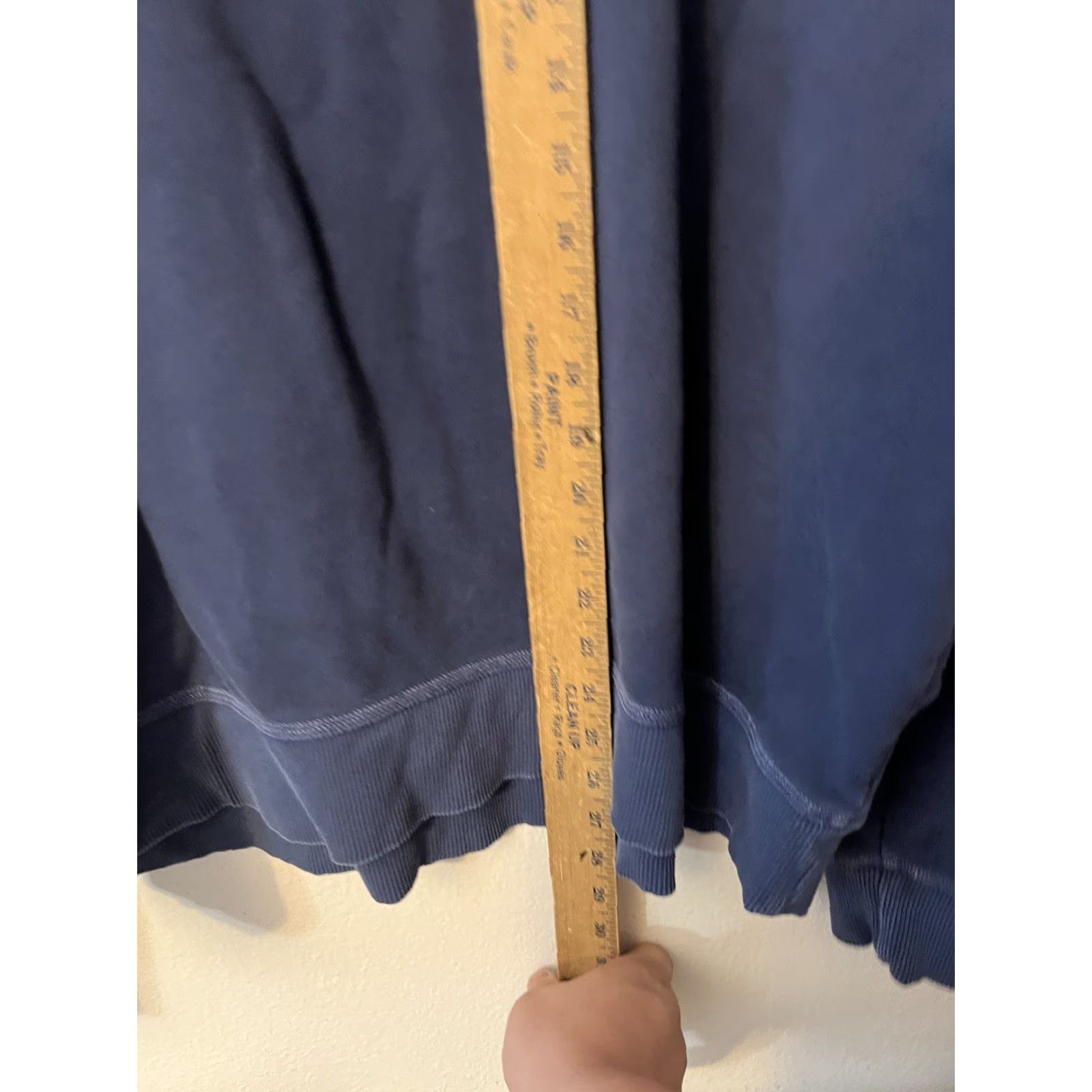 Banana Republic Banana Republic Sweater Mens Blue 2XL Pullover Zip Mock Neck Long Sleeve 1/4 Zip Classic Casual Workwear Size US XXL / EU 58 / 5 - 4 Thumbnail