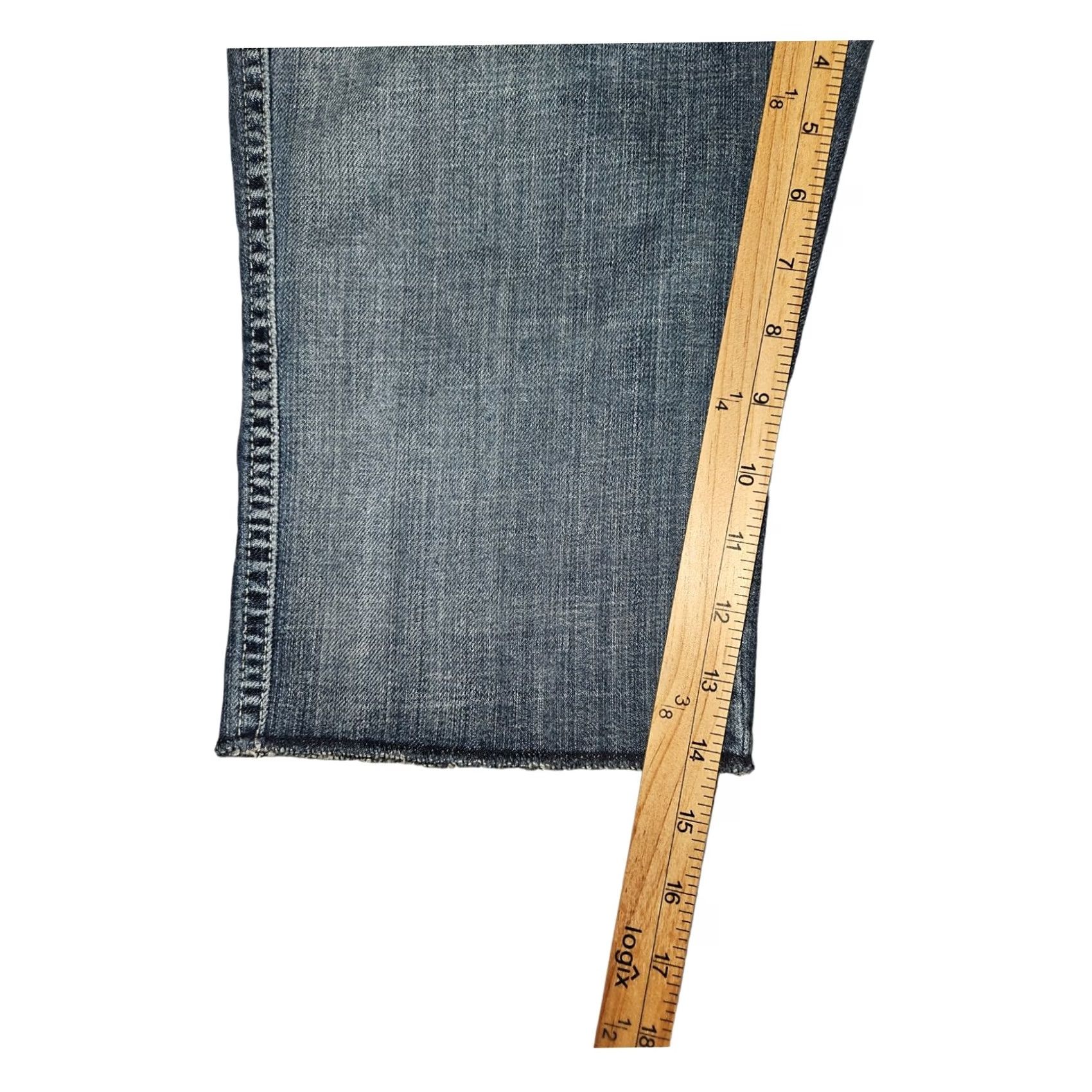 7 For All Mankind VINTAGE? 7 For All Mankind Bermuda Shorts Women's 30 Blue Denim Casual Preppy Size 30" / US 8 / IT 44 - 6 Thumbnail