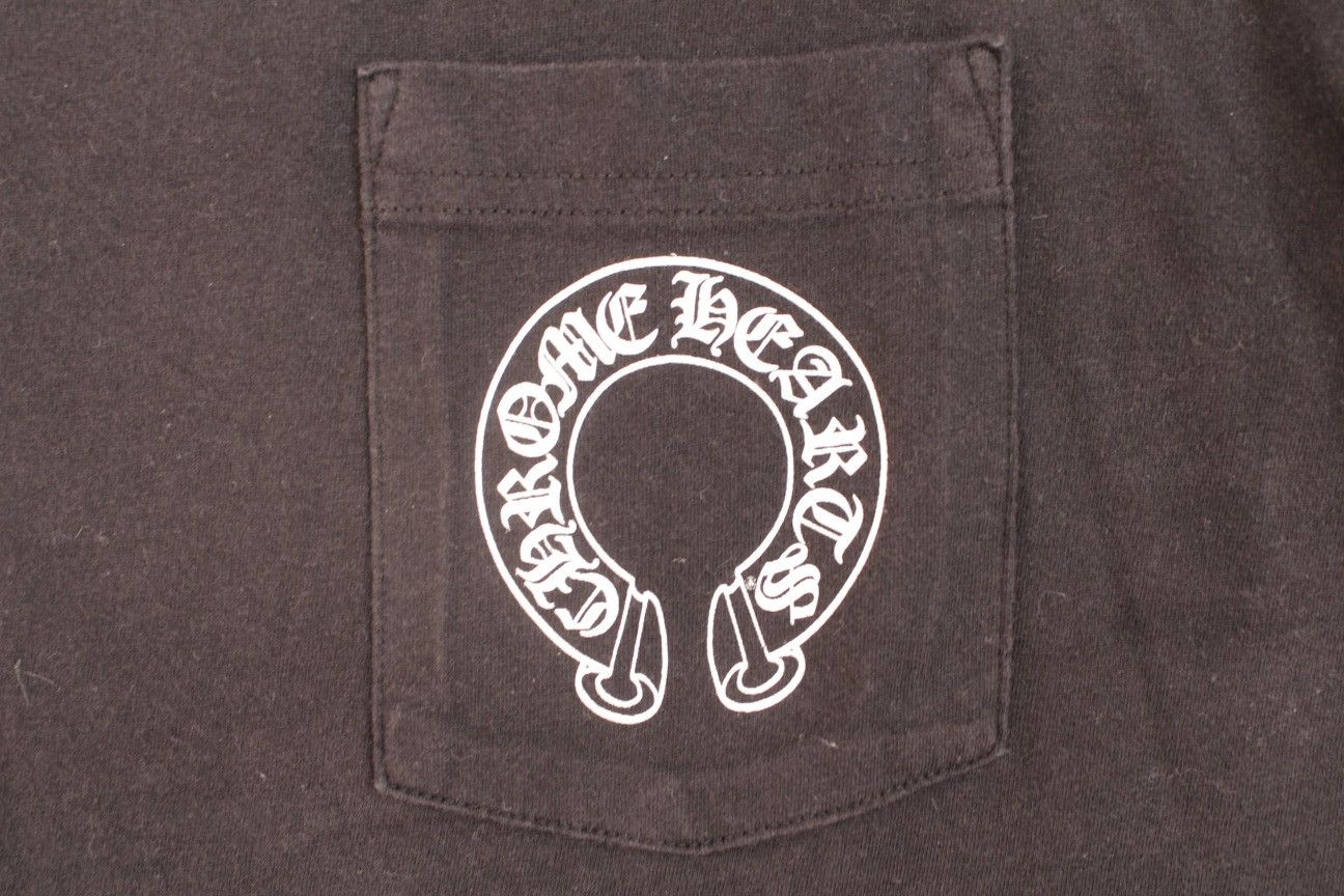 Chrome Hearts Chrome Hearts Horseshoe Pocket Long Sleeve Size US XL / EU 56 / 4 - 15 Thumbnail