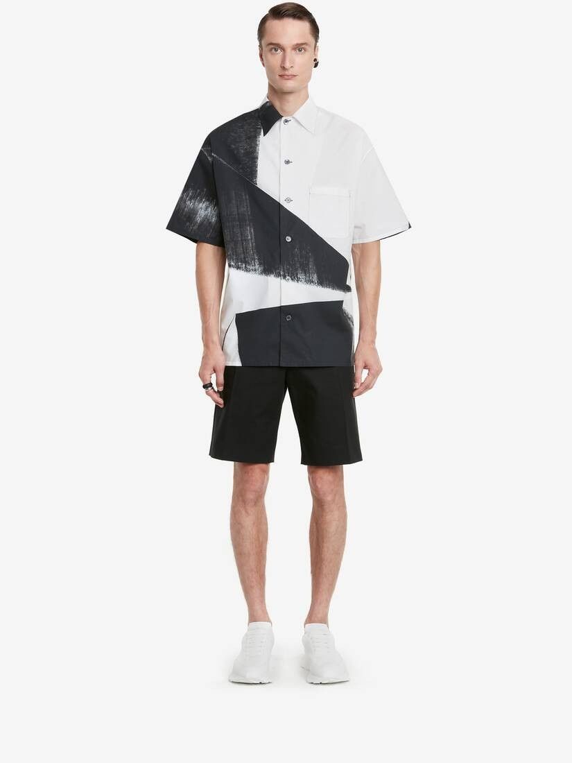 Alexander McQueen o1w1db10725 Cotton Shorts in Black Size US 36 / EU 52 - 2 Thumbnail