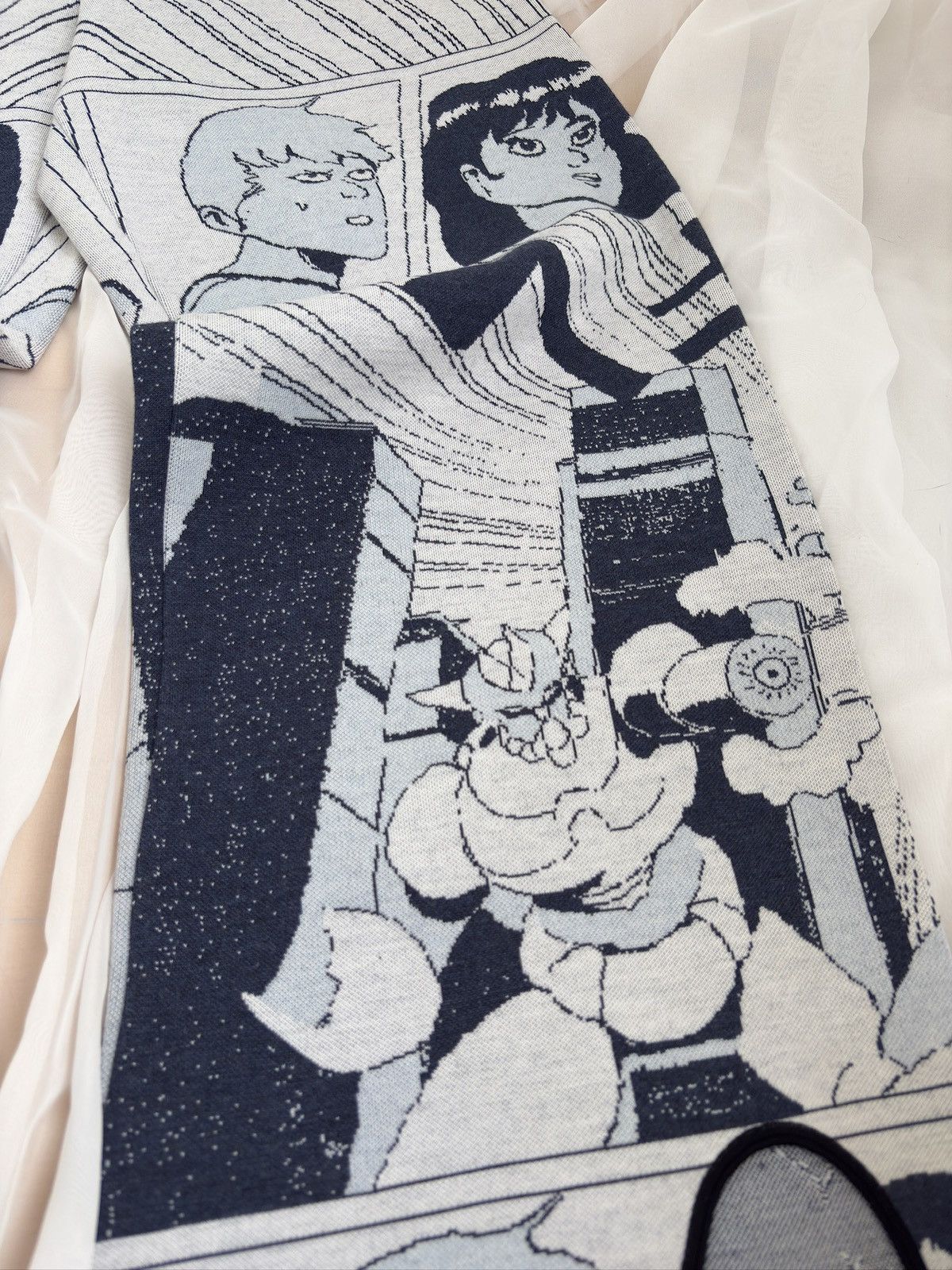 Loewe Loewe 2016 Japanese anime manga print wool trousers Size US 33 - 3 Thumbnail