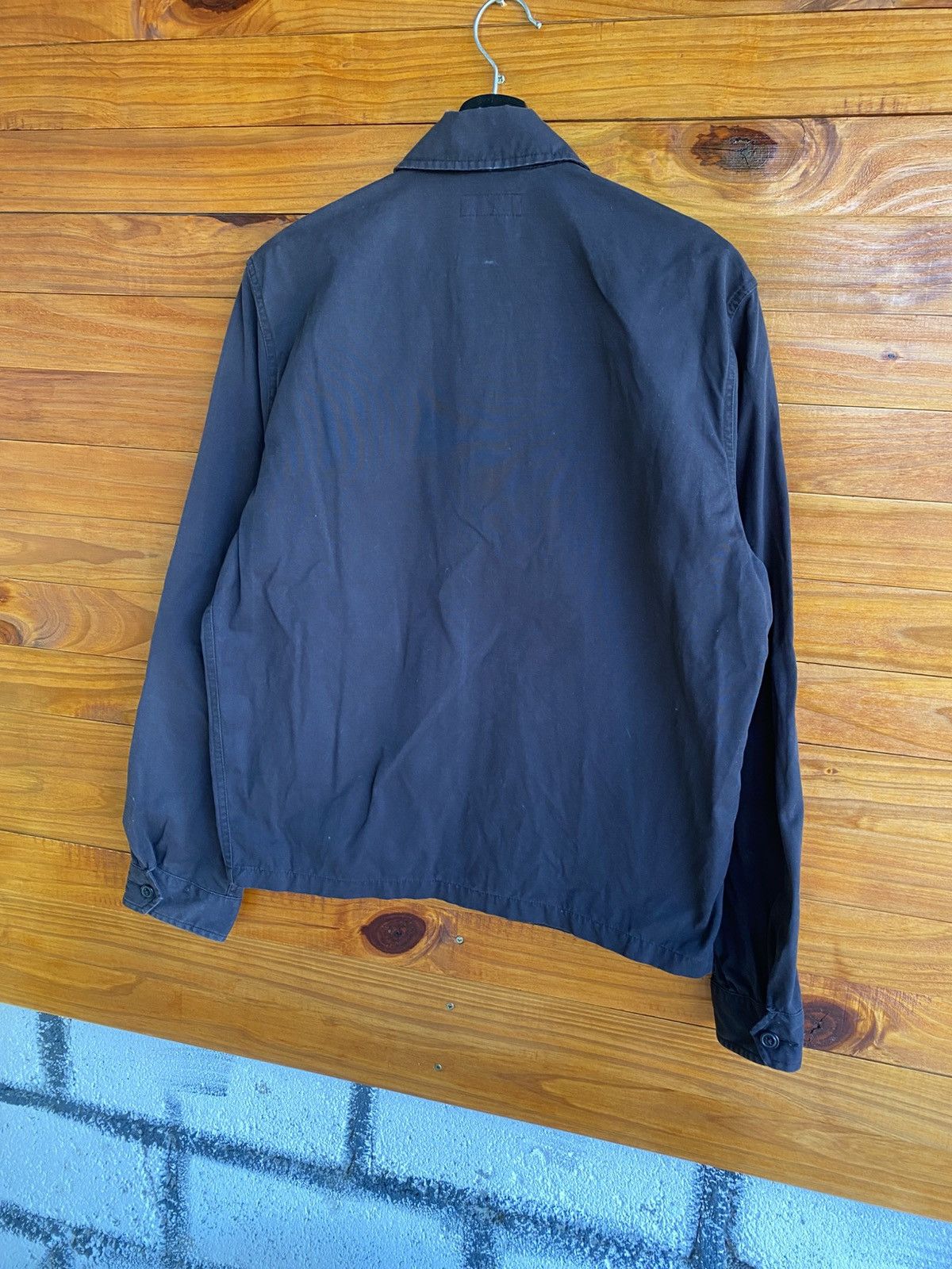 Lucky Brand Lucky Brand Black Cotton Jacket Red & White Racing Stripes Size US S / EU 44-46 / 1 - 12 Thumbnail