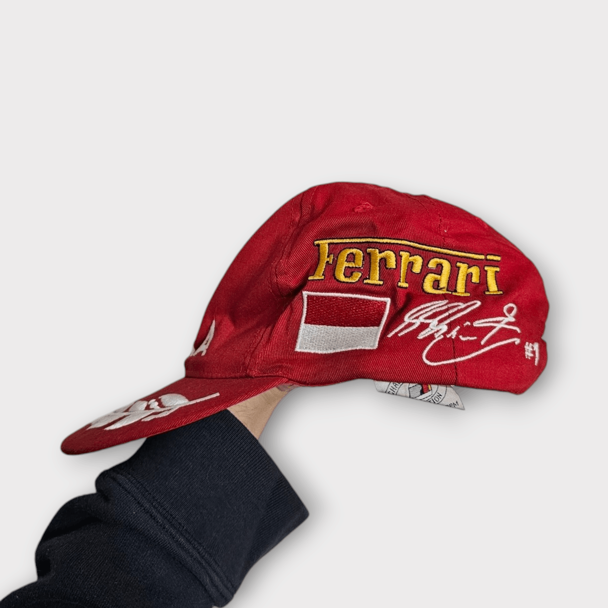 Ferrari × Formula 1 Michael Schumacher Vintage Dekra Autograph Hat Size ONE SIZE - 3 Thumbnail
