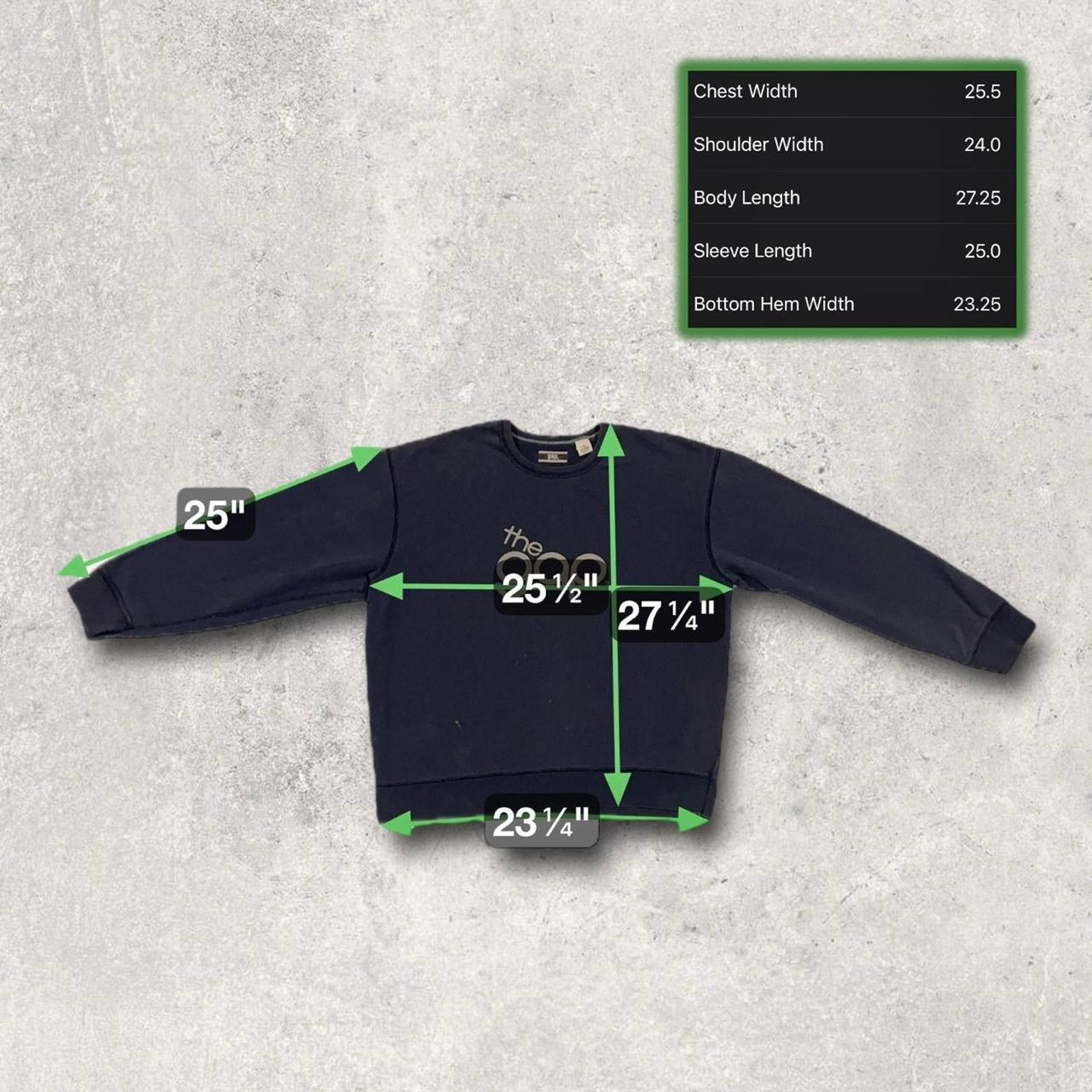 Gap The GAP (Vintage) 90’s Logo Navy Blue Crewneck Sweatshirt Size US XXL / EU 58 / 5 - 5 Thumbnail