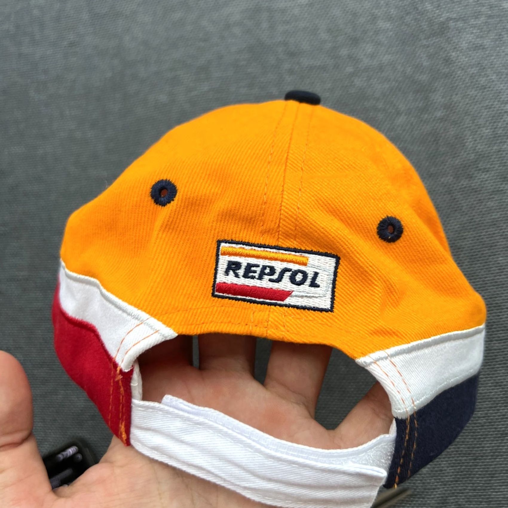 Honda Respond Repsol Honda GP Racing Apparel #36 #10 Joan Mir Luca Marini Orange Baseball Cap Unisex Adults One Size Adjustable Canvas Hat Size ONE SIZE - 4 Thumbnail