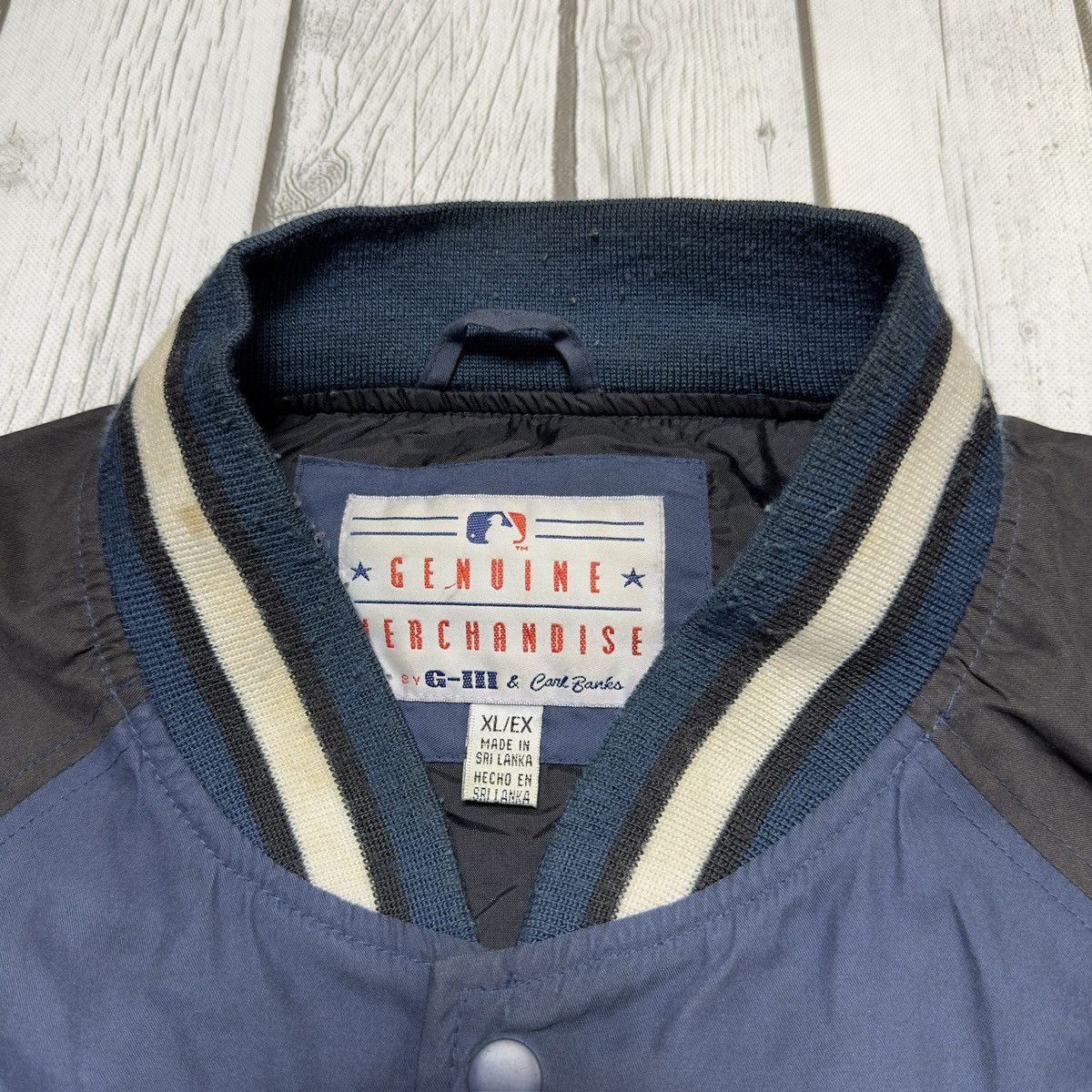 G-III × MLB × Vintage Vintage New York Yankees jacket Size US XL / EU 56 / 4 - 4 Thumbnail