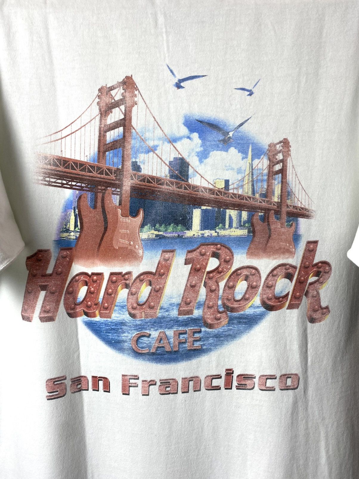 Band Tees Vintage 1990’s Hard Rock Cafe San Francisco T Shirt Size US L / EU 52-54 / 3 - 9 Thumbnail