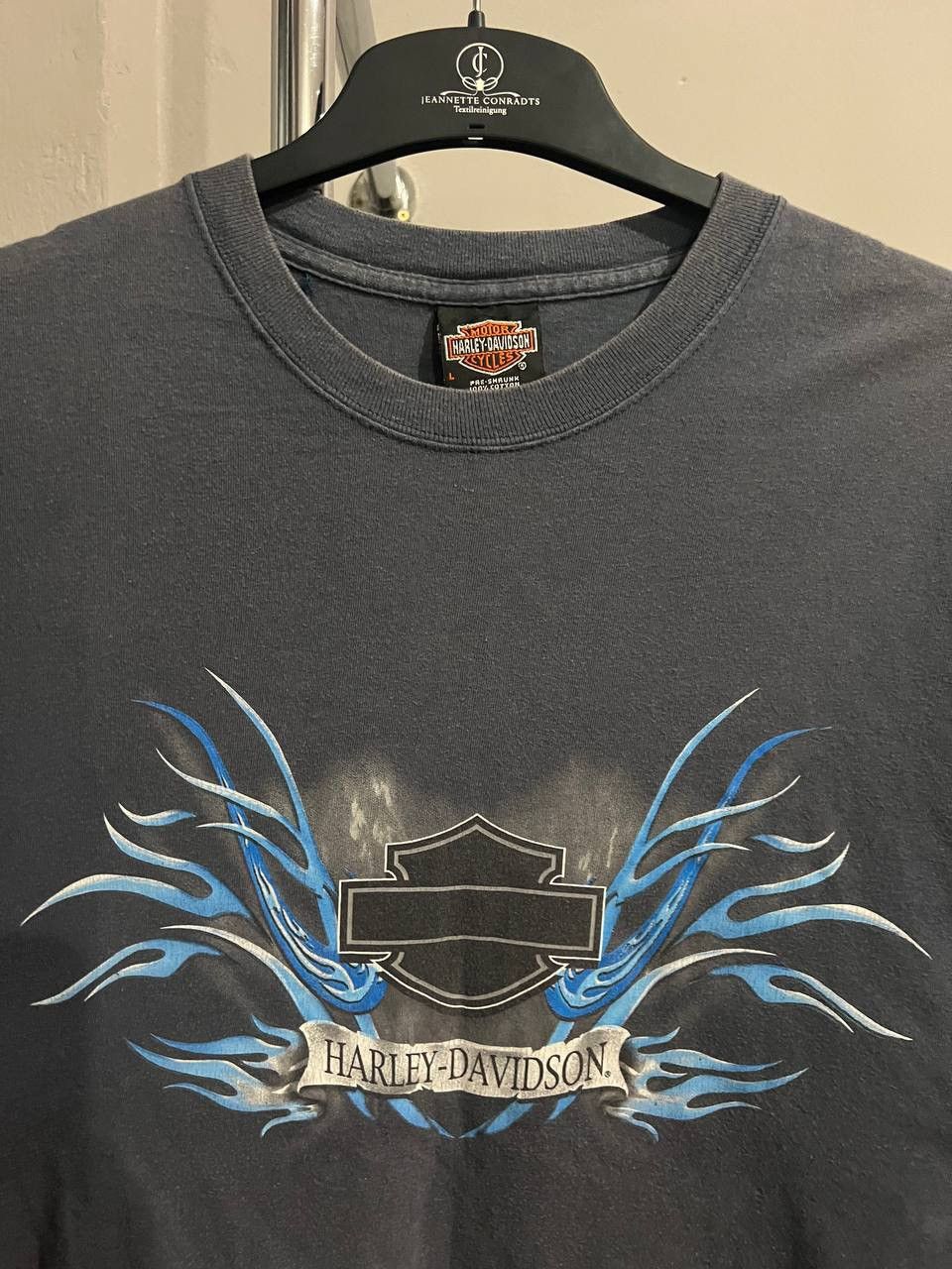 Harley Davidson 2001 HARLEY-DAVIDSON VINTAGE HANES AMERICAN EAGLE T SHIRT L Size US L / EU 52-54 / 3 - 7 Thumbnail