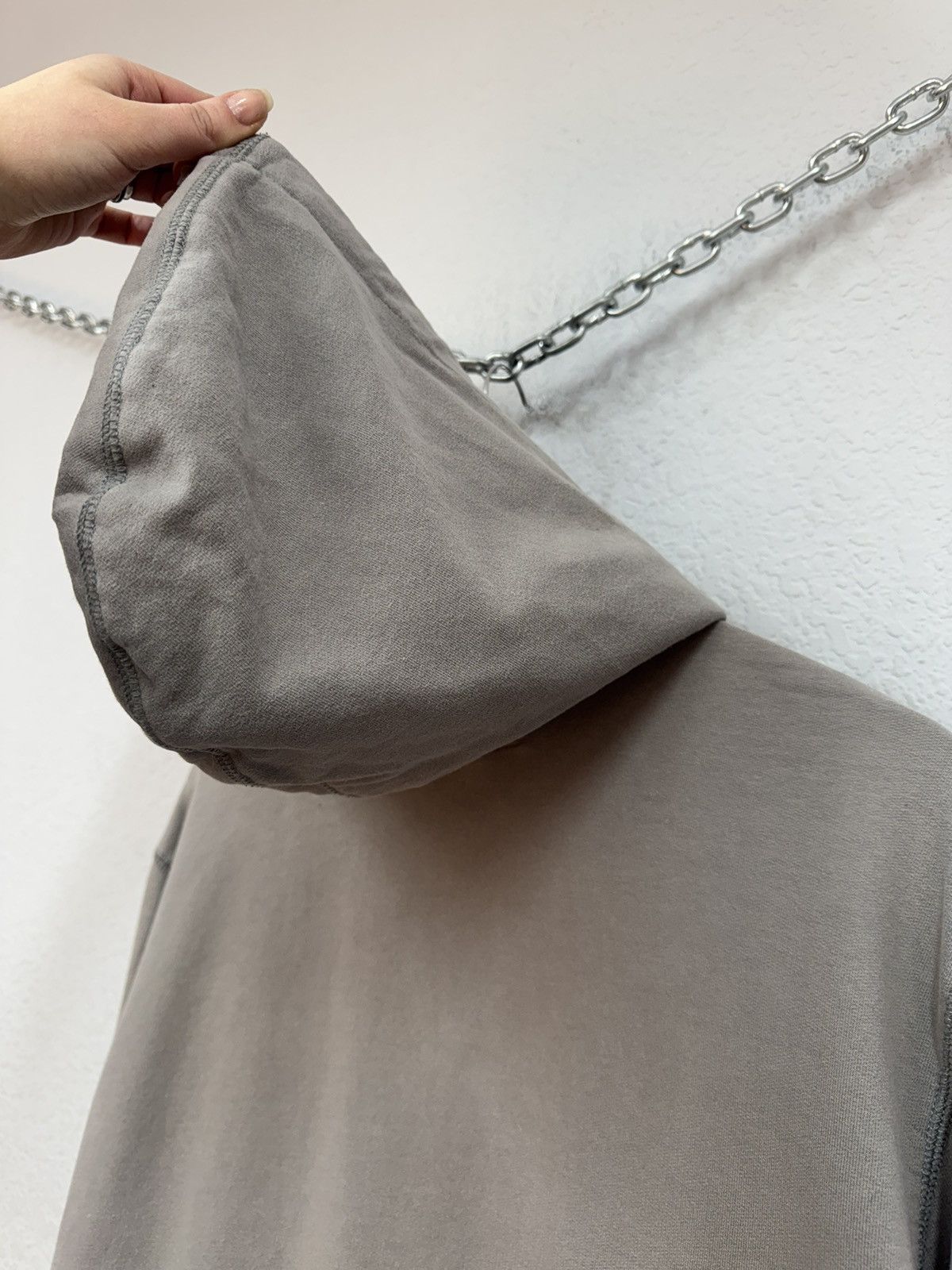 Armani Vintage Armani Y2K Zip Hoodie Avantgarde Distressed Japan Size US XL / EU 56 / 4 - 15 Thumbnail