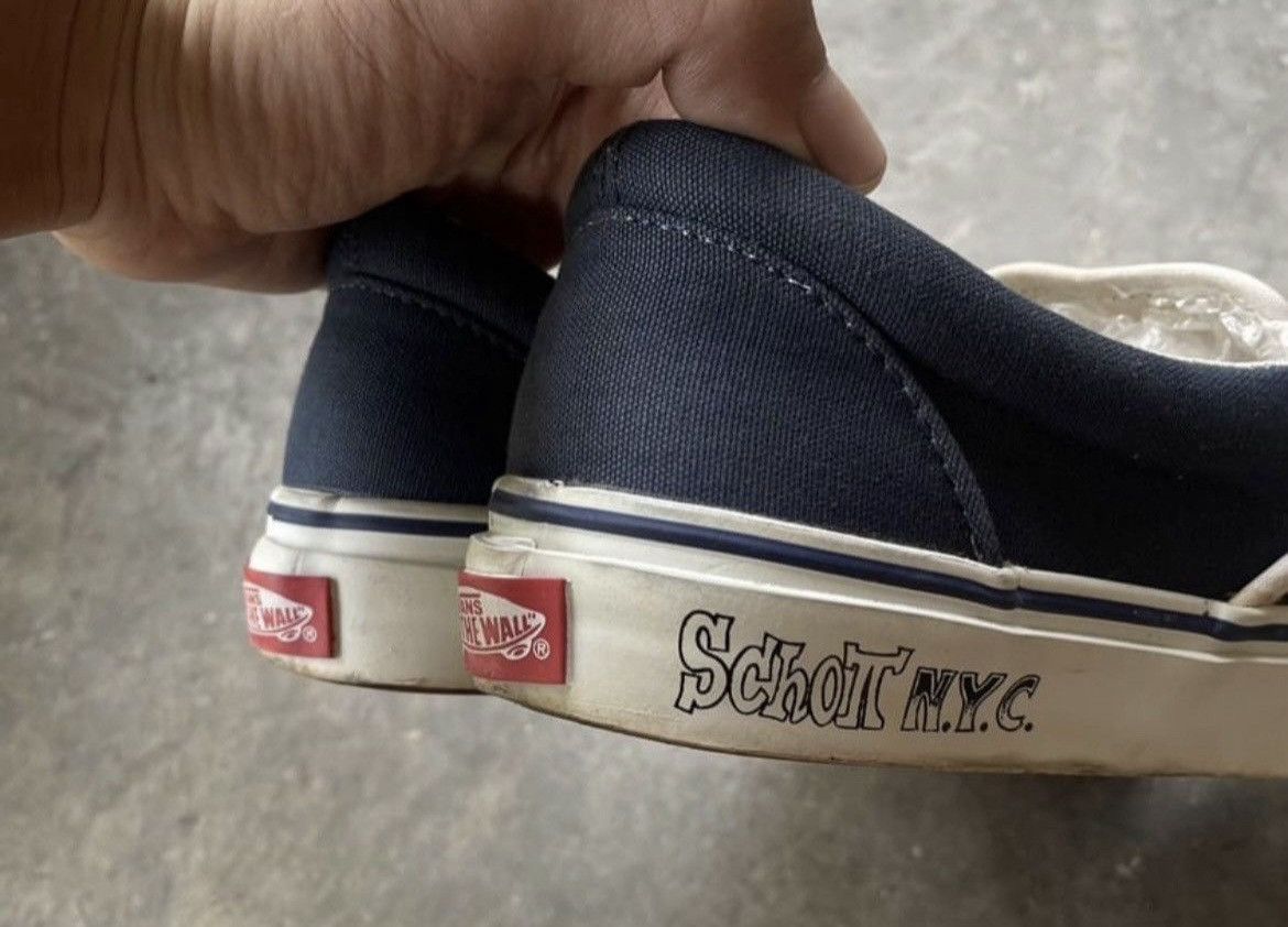 Vans Vans x schott nyc slip on shoe Size US 8 / EU 41 - 5 Thumbnail
