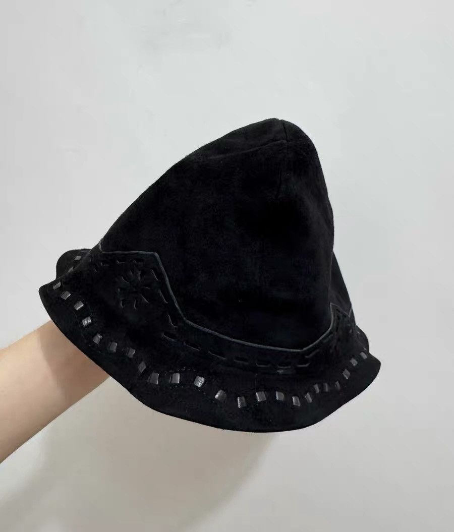Number (N)ine Number (N)ine takahiro miyashita hat. Suede, short brim Size ONE SIZE - 1 Thumbnail