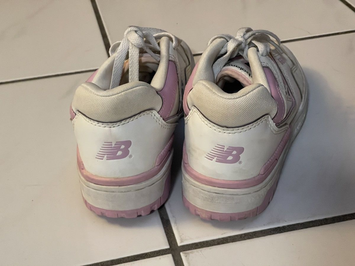 New Balance NEW BALANCE 550 White Lilac Bubble Gum Pink Women's Shoes Size US 9.5 / IT 39.5 - 2 Thumbnail