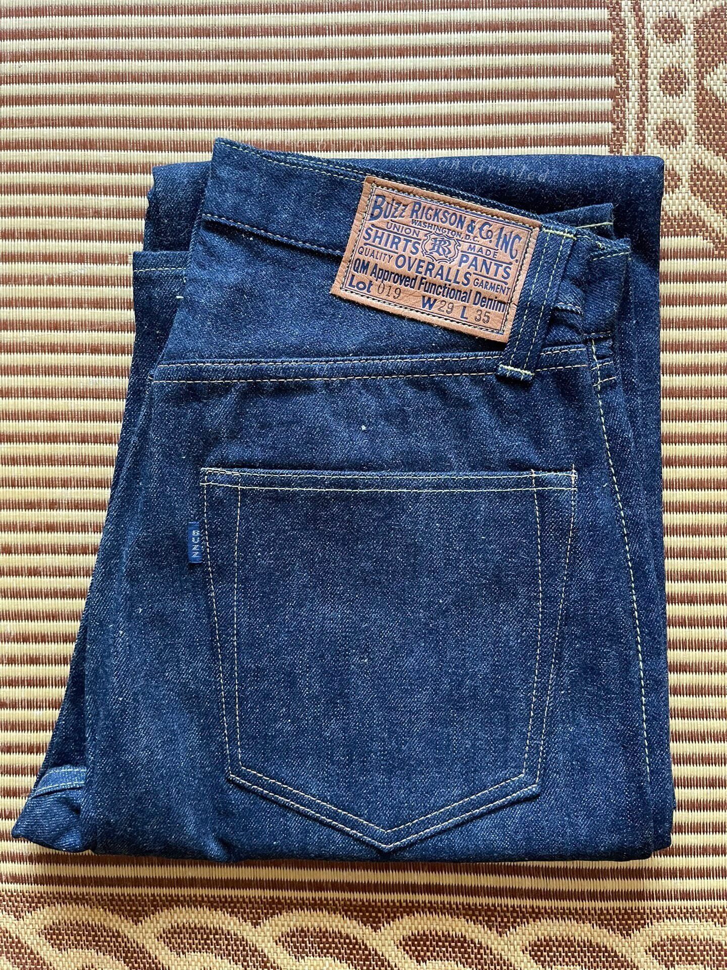 Buzz Rickson's Buzz Rickson M43019 Jeans Size US 29 - 1 Thumbnail