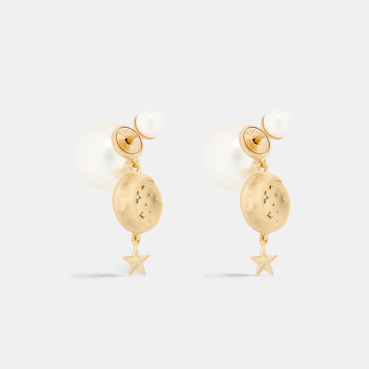 Dior o1bcso1str0126 Size:OS/Tribales Earrings in Golden/White Size ONE SIZE - 1 Thumbnail