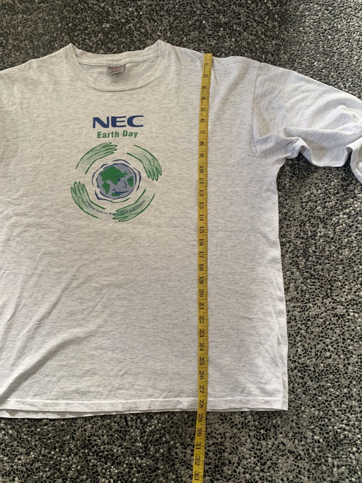Vintage Vintage 90s Earth Day NEC Promo T shirt Size US XL / EU 56 / 4 - 8 Thumbnail