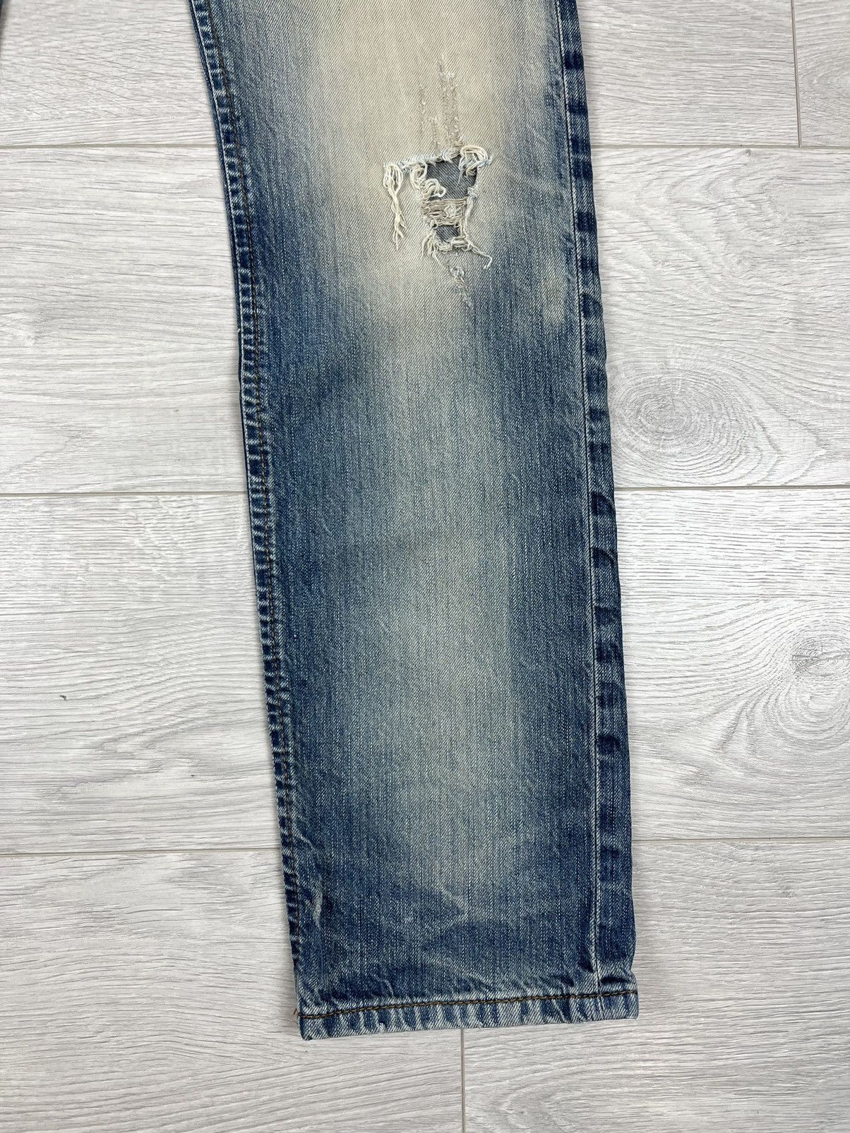 Diesel Diesel Italy Iakob Distressed Washed Denim Pants Jeans Size US 31 - 5 Thumbnail