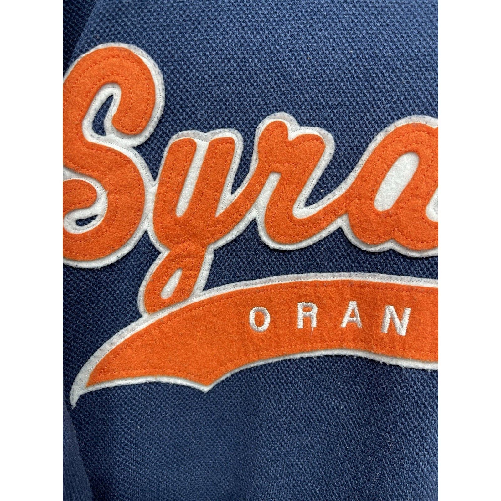 Starter VINTAGE 90S STARTER SYRACUSE ORANGEMEN SWEATSHIRT XL NAVY BL Size US XL / EU 56 / 4 - 4 Thumbnail