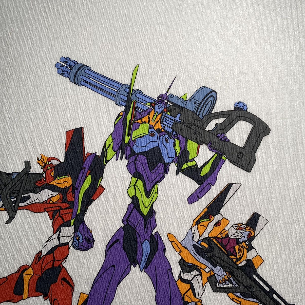 Anime NEON GENESIS EVANGELION ANIME T-SHIRT UNIQLO XLARGE SIZE Size US XL / EU 56 / 4 - 6 Thumbnail