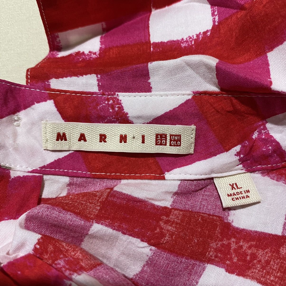 Designer × Marni Uniqlo x MARNI Pleated Sleeveless Blouses Cotton Size XL / US 12-14 / IT 48-50 - 7 Thumbnail