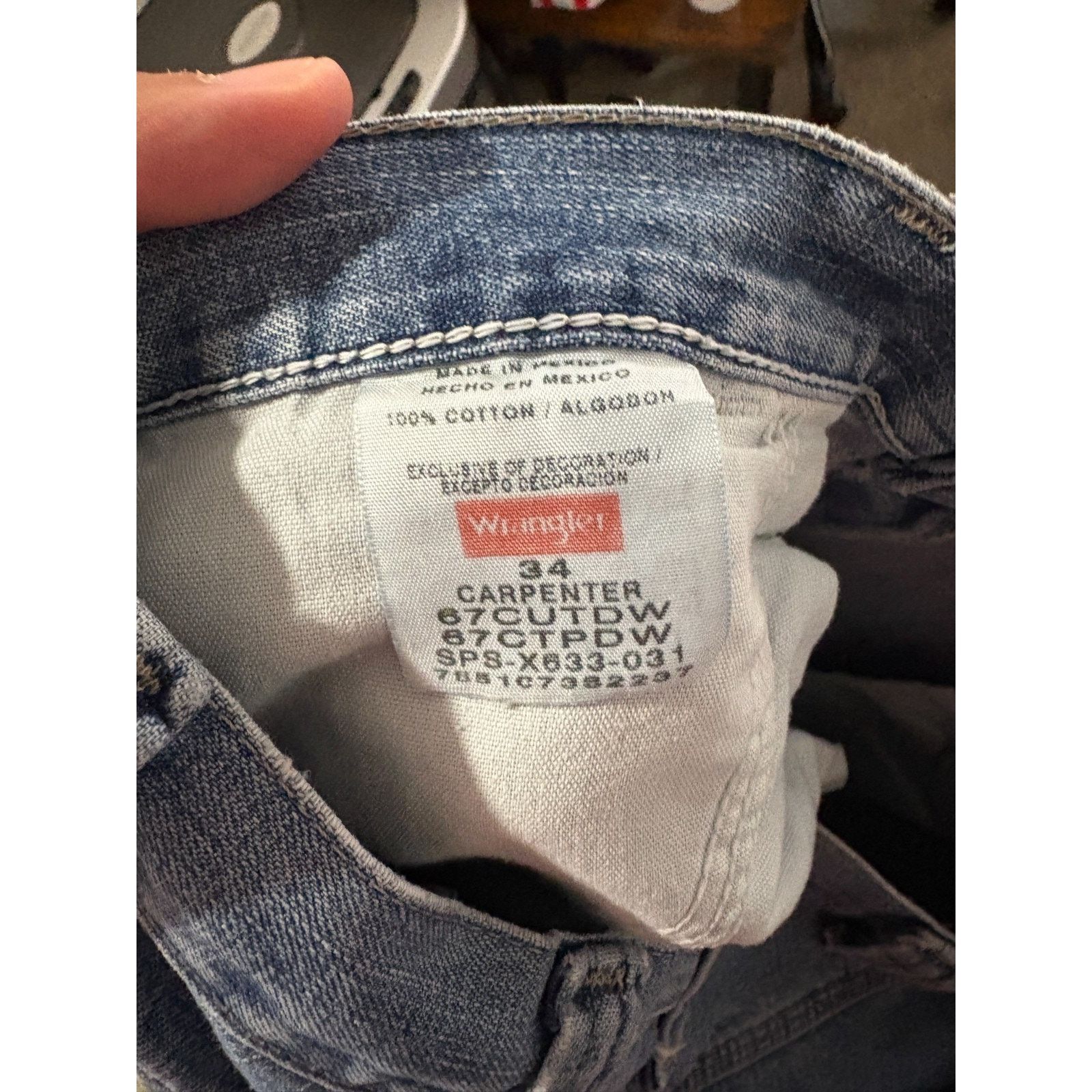 Wrangler Wrangler Carpenter Jorts 34 Size US 34 / EU 50 - 3 Thumbnail