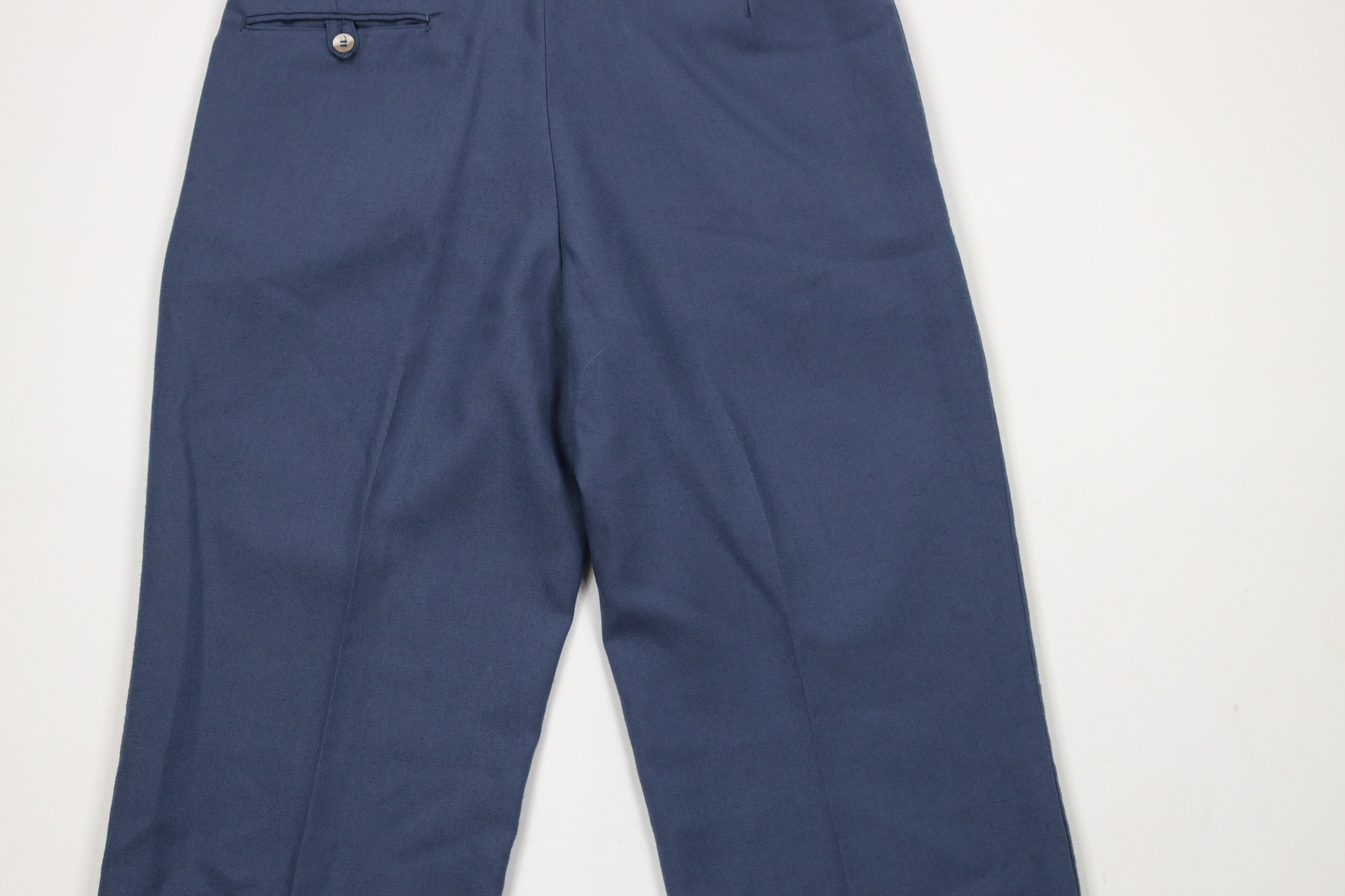 Vintage Vintage 60s Streetwear Wool Blend Knit Chinos Trousers Pants Size US 32 / EU 48 - 10 Thumbnail