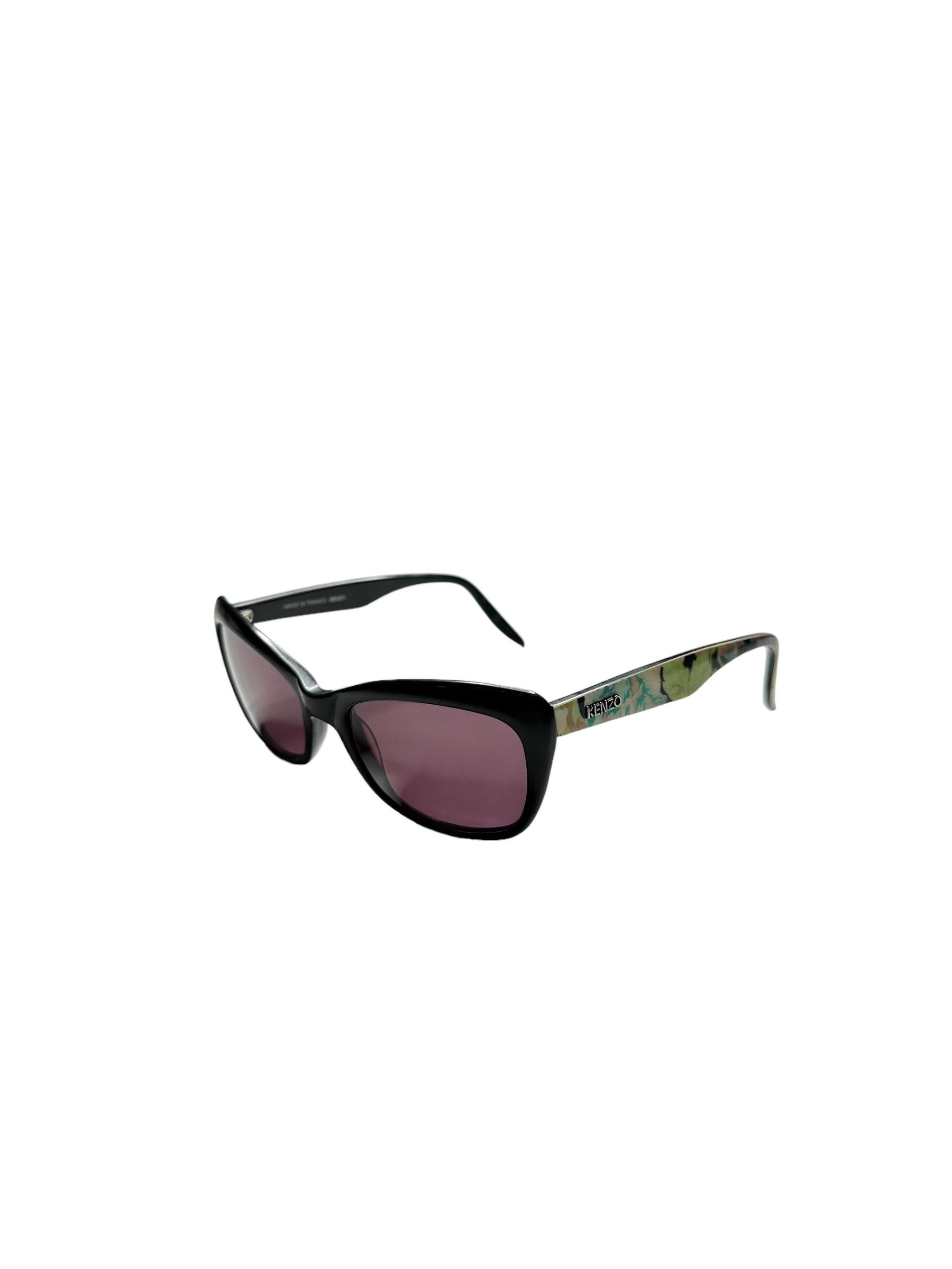 Kenzo Kenzo wayfarer printed rare sunglasses vintage Size ONE SIZE - 1 Thumbnail