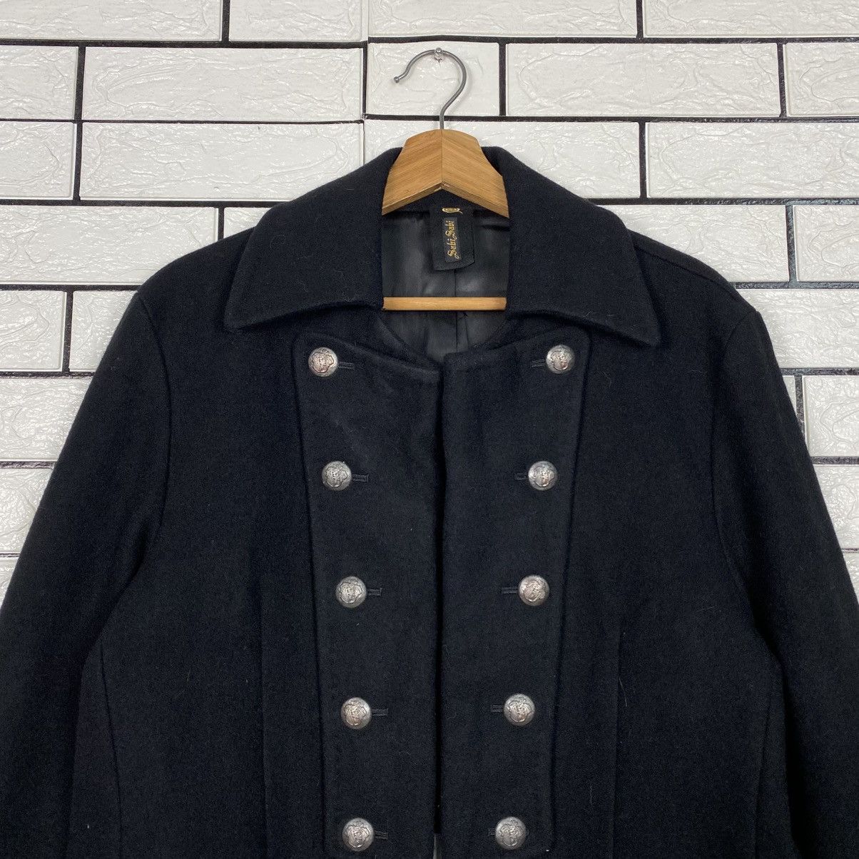 Japanese Brand 📌Vintage Wool Jacket Sabi Sabi Deluxe Runway Issey Miyake Size US M / EU 48-50 / 2 - 4 Thumbnail