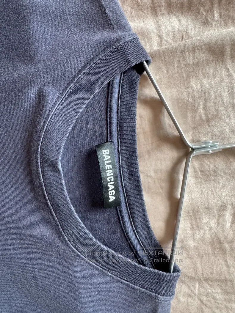 Balenciaga Balenciaga Coca-Cola T-Shirt M Size Navy Blue Size US M / EU 48-50 / 2 - 2 Thumbnail