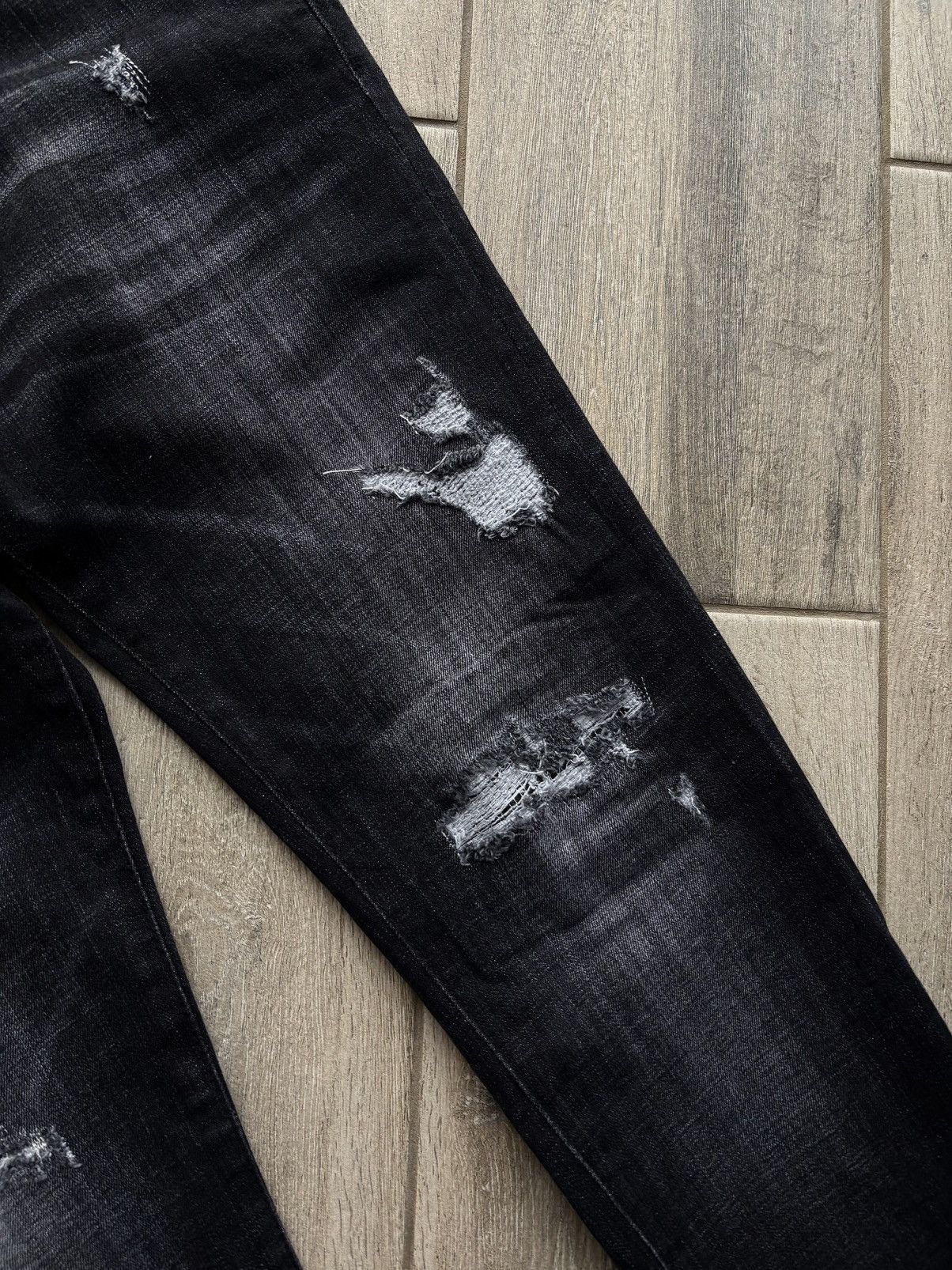Dsquared2 Dsquared2 Skater Jeans Black Size 44 Distressed Designer Size US 30 / EU 46 - 5 Thumbnail