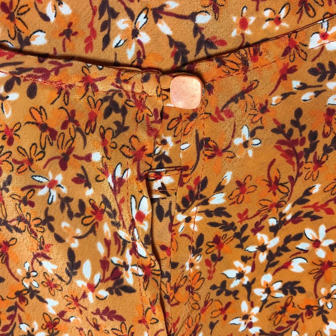 Other Giorgio Fiorlini Floral Sleeveless A-line Midi Dress 12 Size XL / US 12-14 / IT 48-50 - 5 Thumbnail