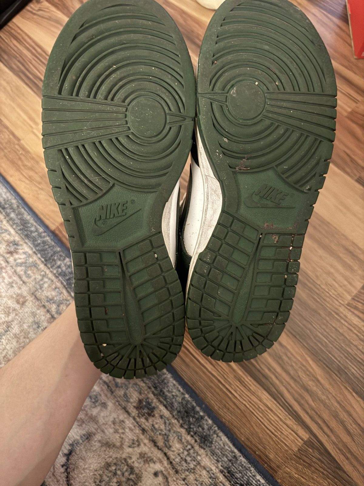 Nike Nike Dunk Low Retro Team Green Size 7 Size US 7 / EU 40 - 6 Thumbnail